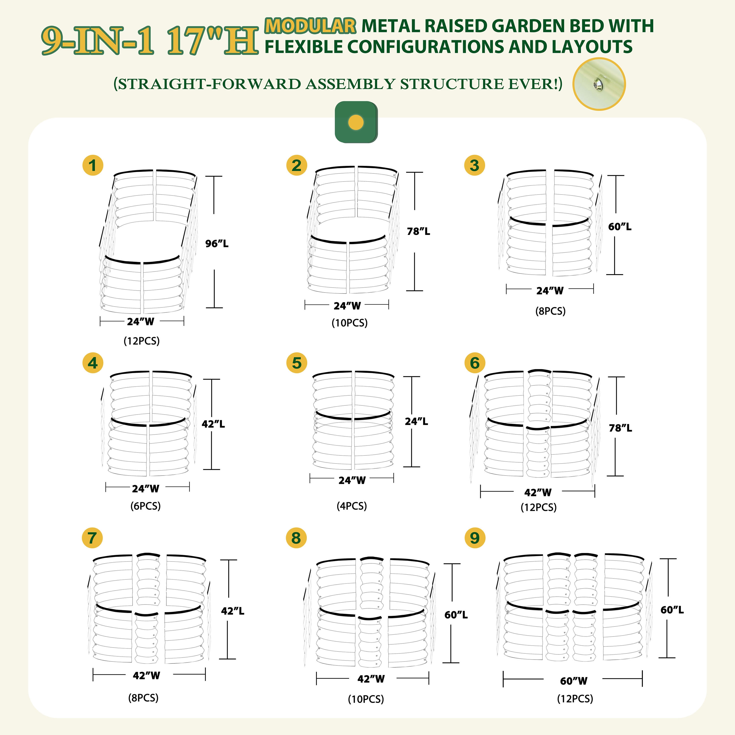 VEIKOUS PG0102-06CW-6 Raised-Garden-Beds - View #9