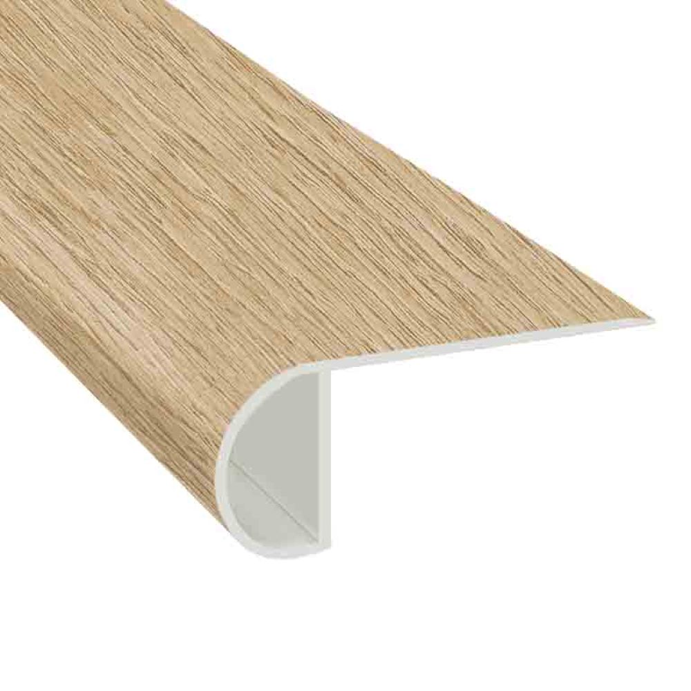 Hydri-HDPC V-SN-06-WM70 12MIL Vinyl Honey Oak 0.75-in T x 0.63-in W x 94-in L Vinyl Bullnose