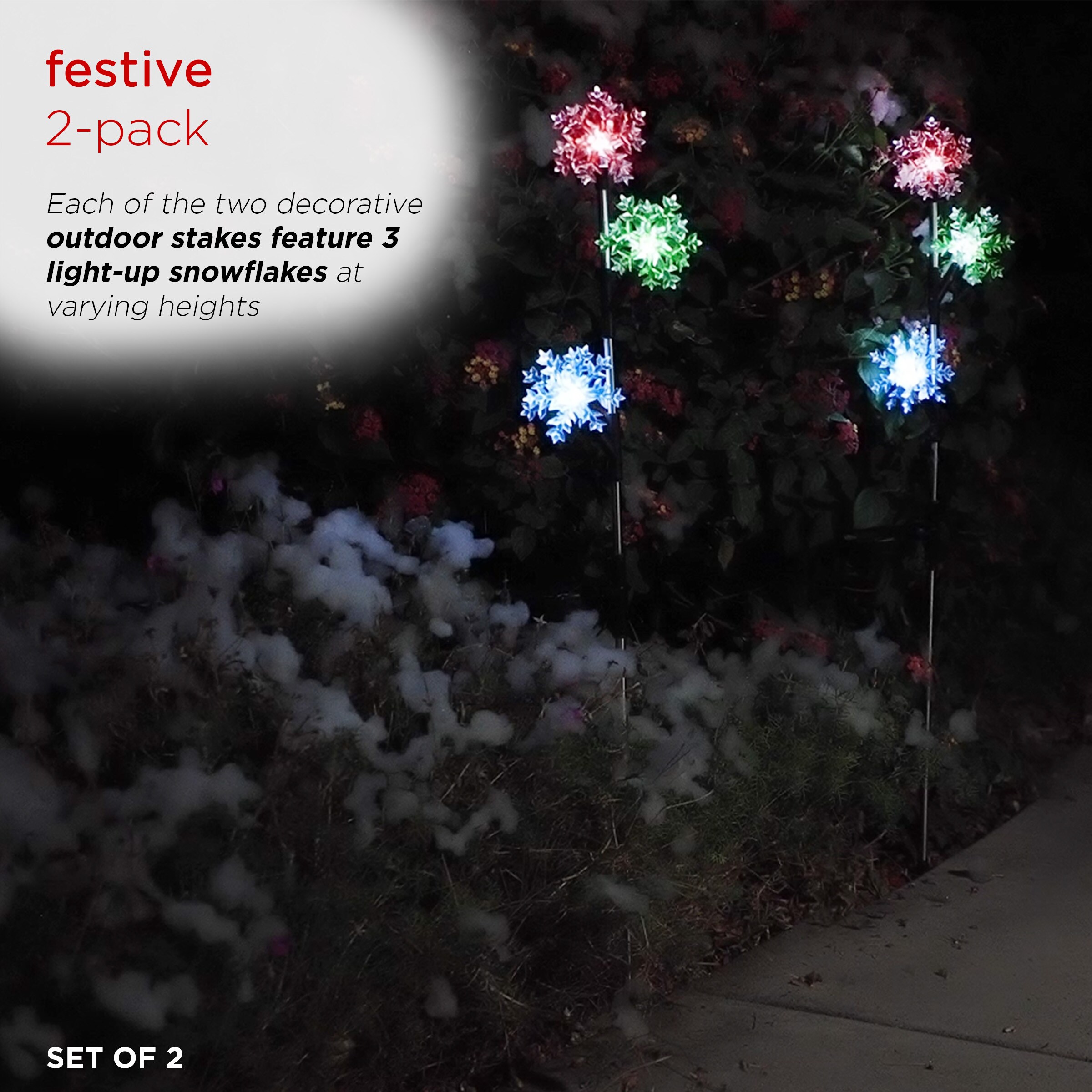Alpine Corporation RGG570SLR-2 Outdoor-Christmas-Decor - View #3