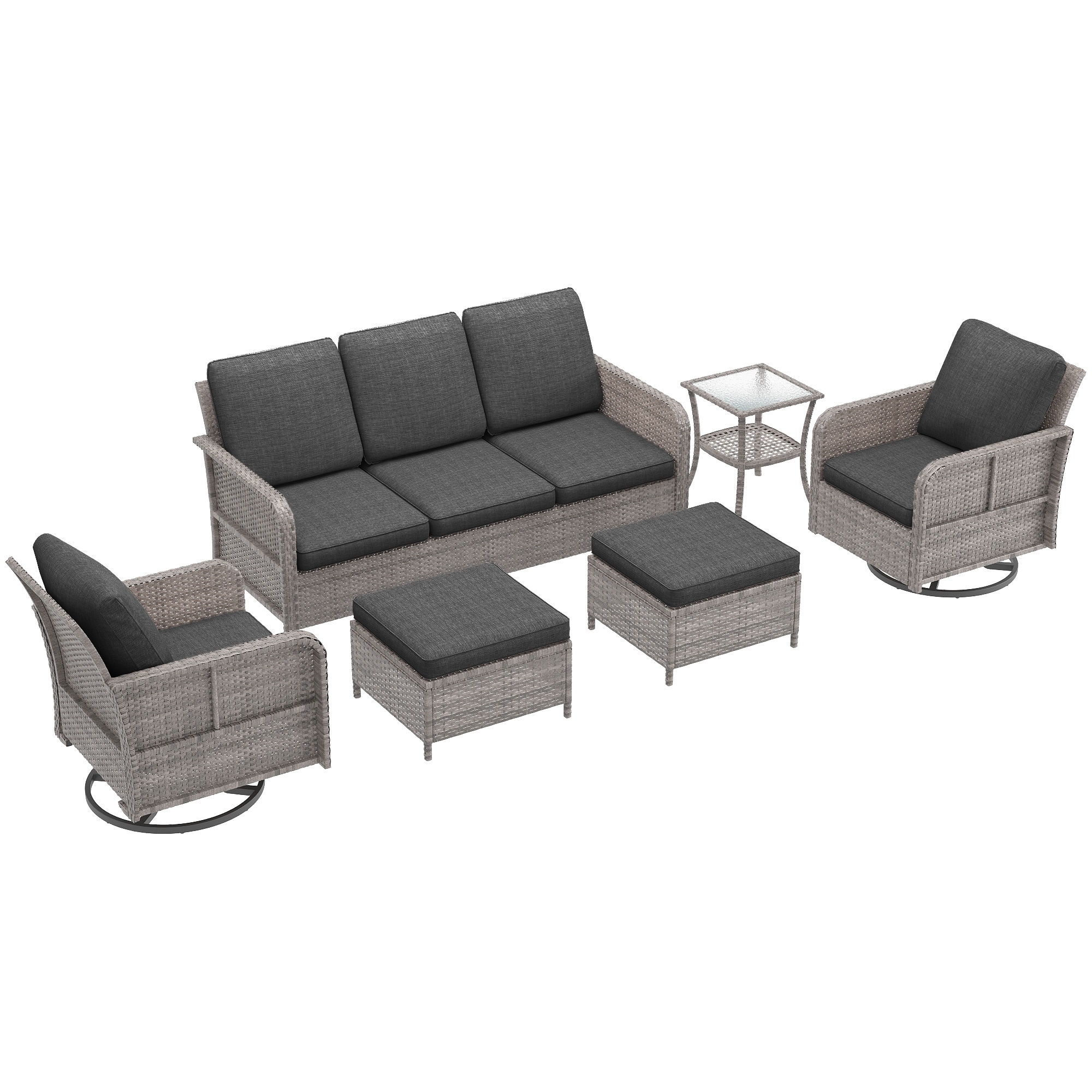 Sonkuki SD-C-BNY-S1 Patio-Conversation-Sets - View #2