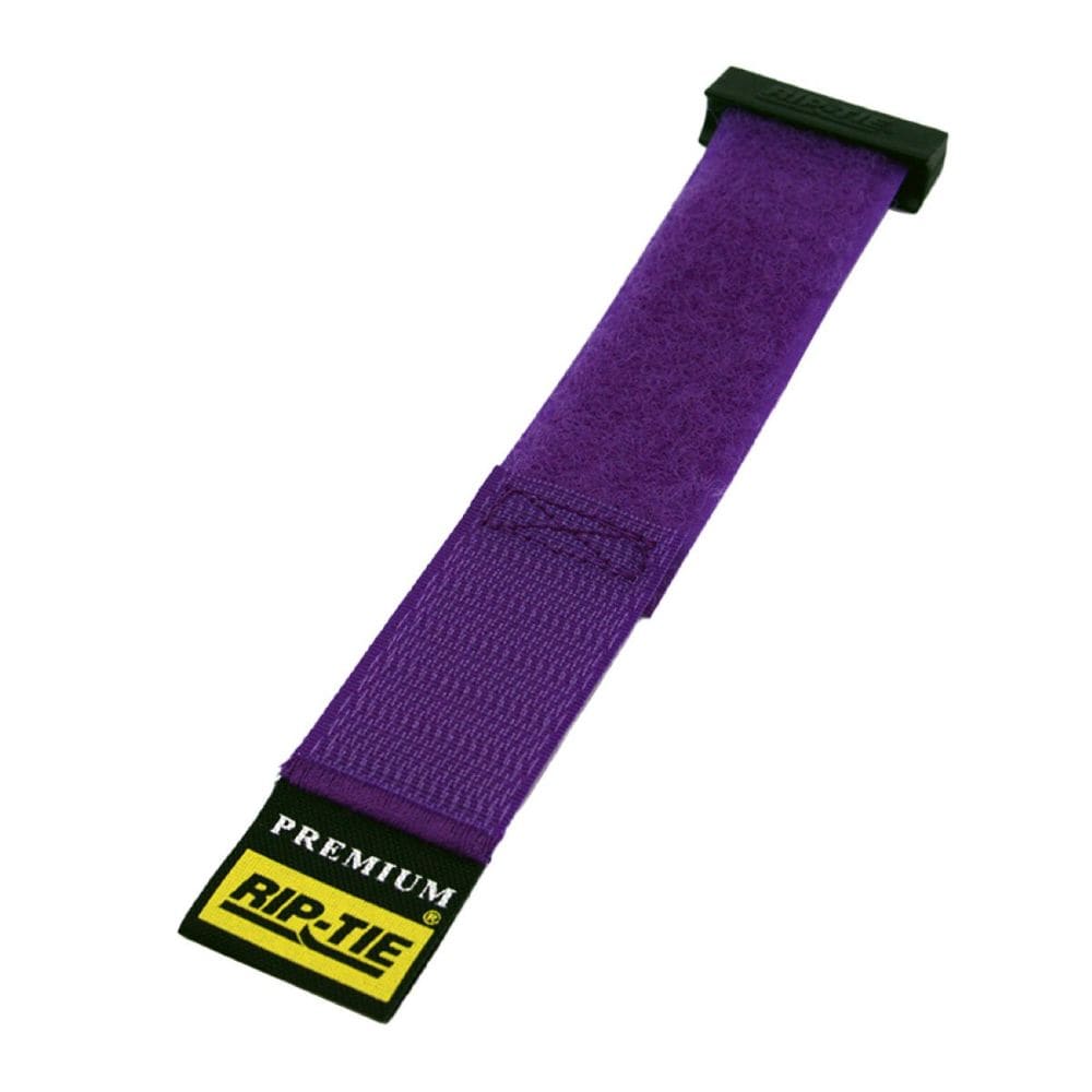 Rip-Tie 1 x 9.5 Rip-Lock CableWrap Cable Tie Perfect for Heavy Duty Cables 10 Pack Violet #RLH-095-010-V