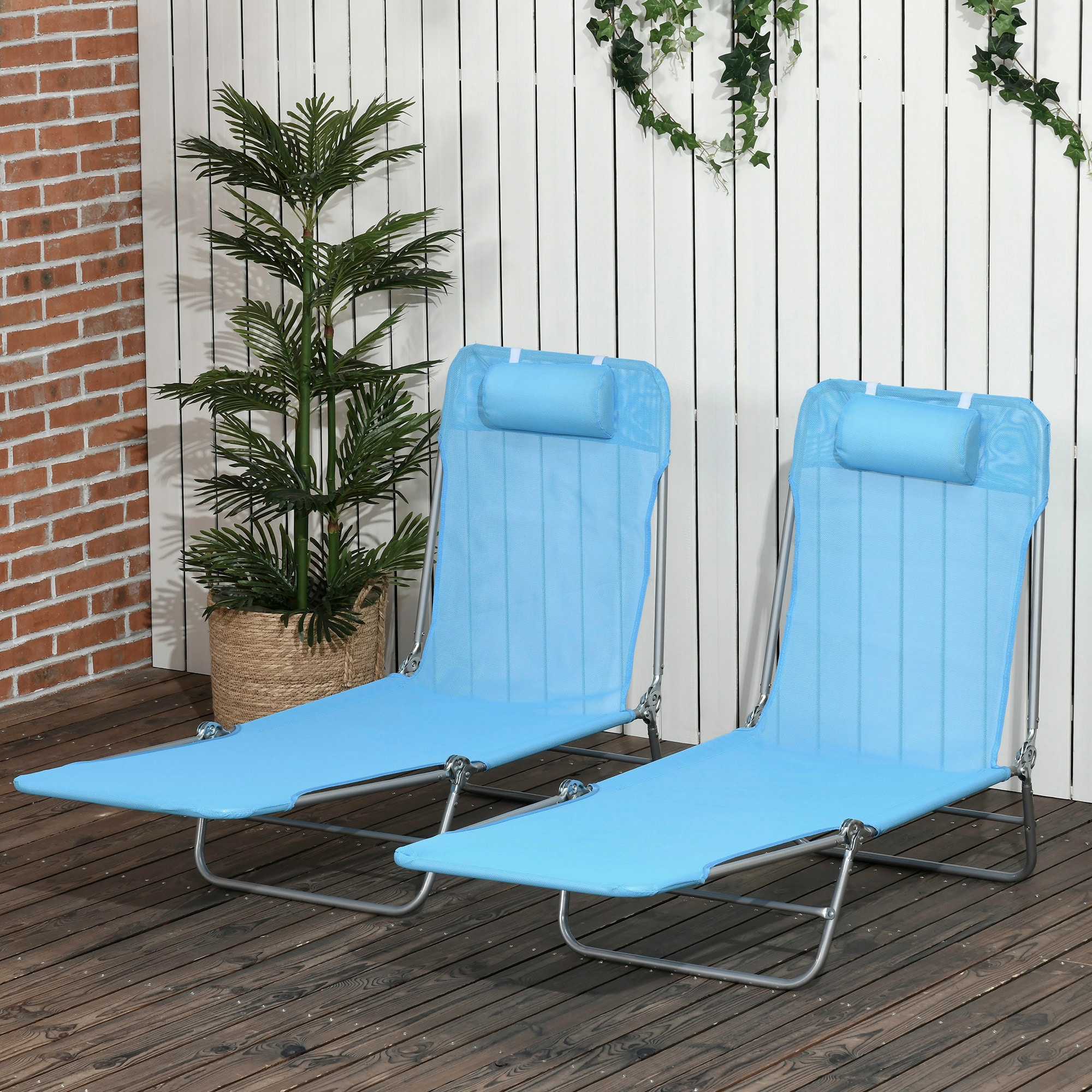 Outsunny 84G-181V00BU Patio-Chairs - View #2