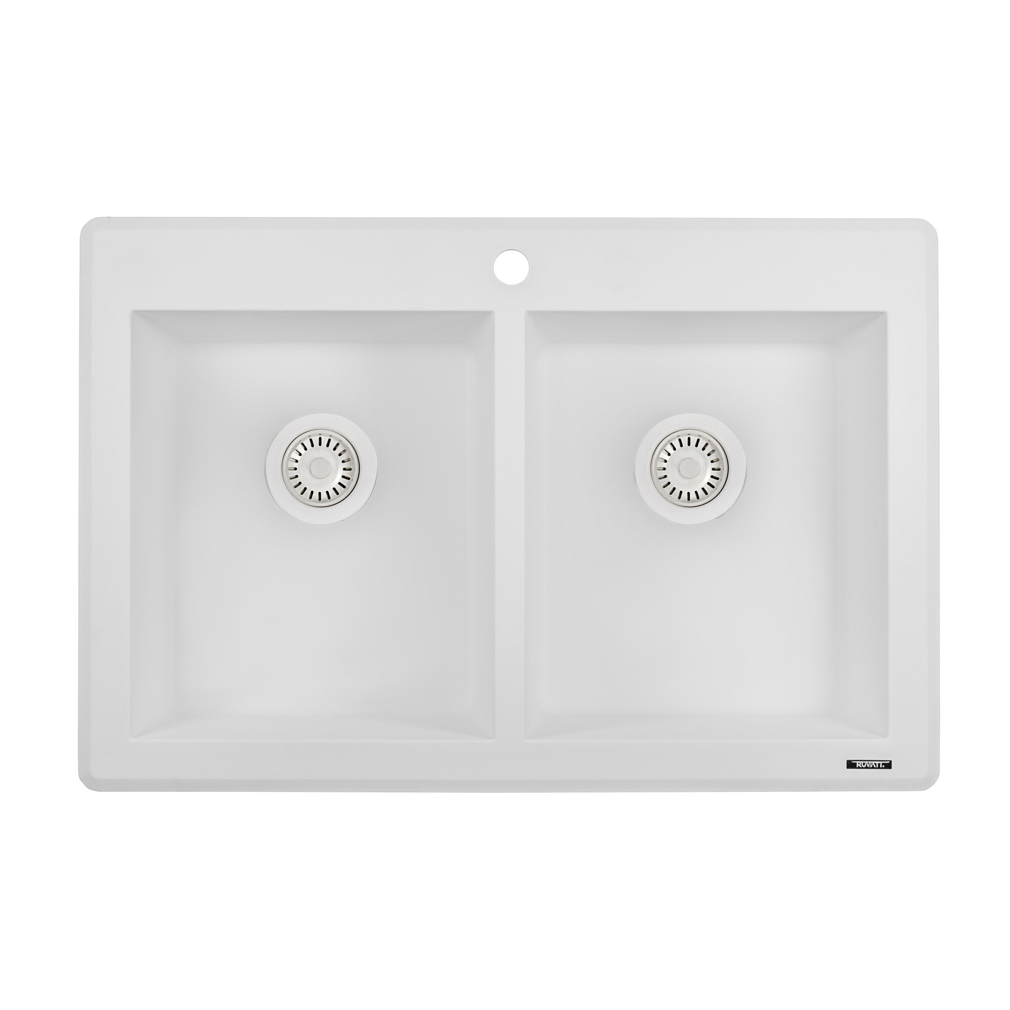 Ruvati RVG1388WH Kitchen-Sinks - View #3