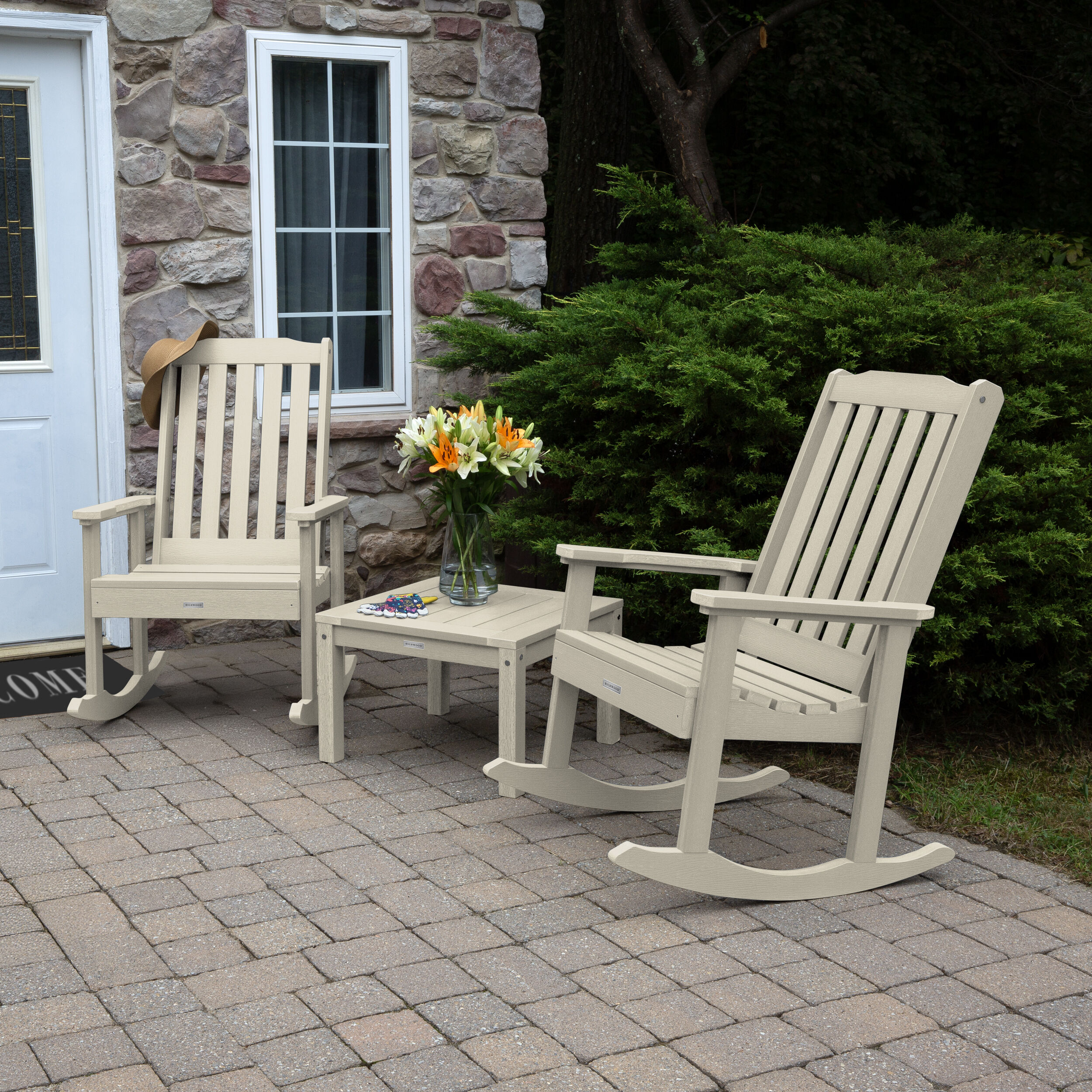 highwood AD-KITRKCH1-WAE The Lehigh 3 -Piece Patio Conversation Set