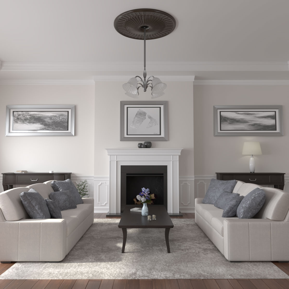Ekena Millwork CM51GLBZS Ceiling-Medallions - View #4