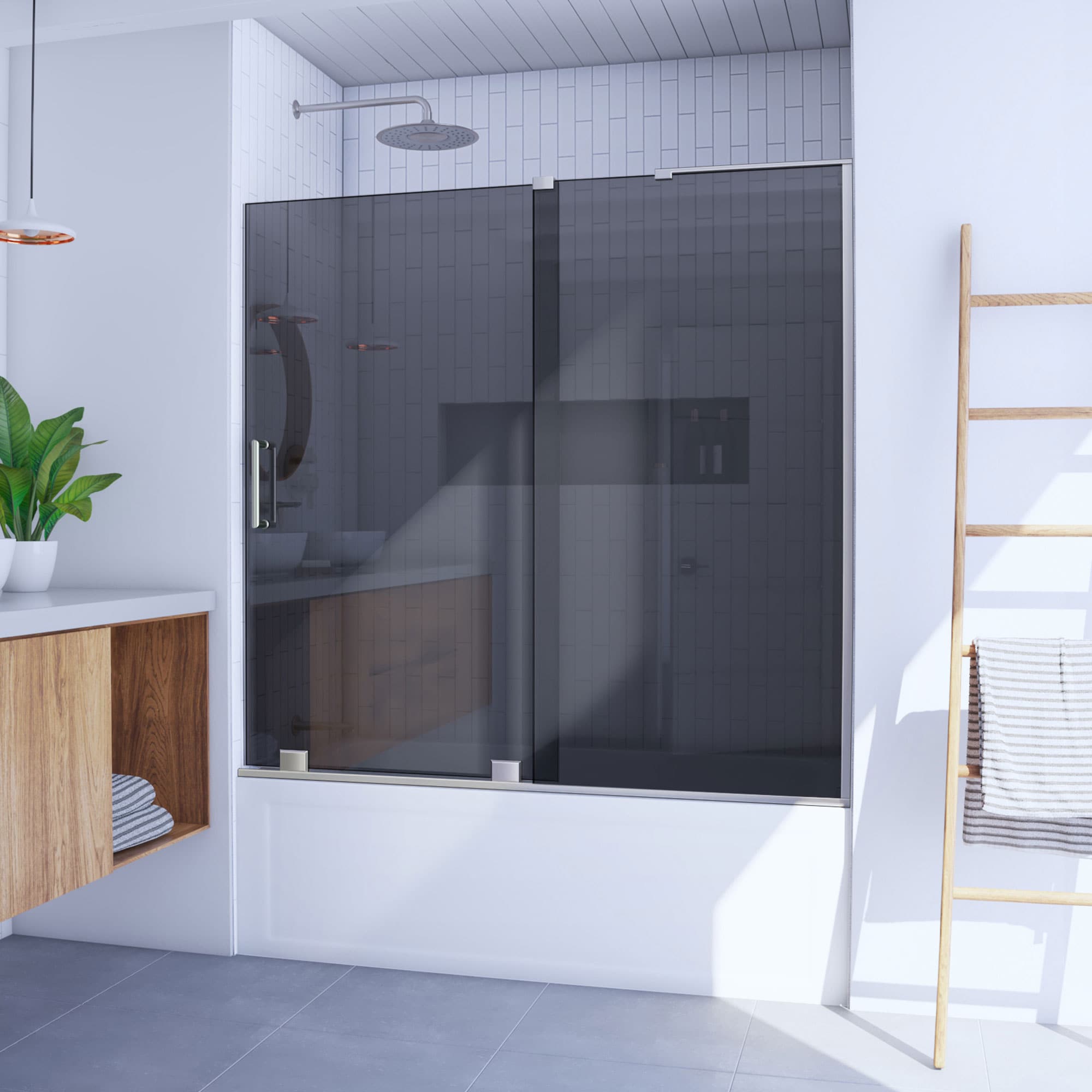 DreamLine SHDR1960580GR04 Bathtub-Doors - View #5