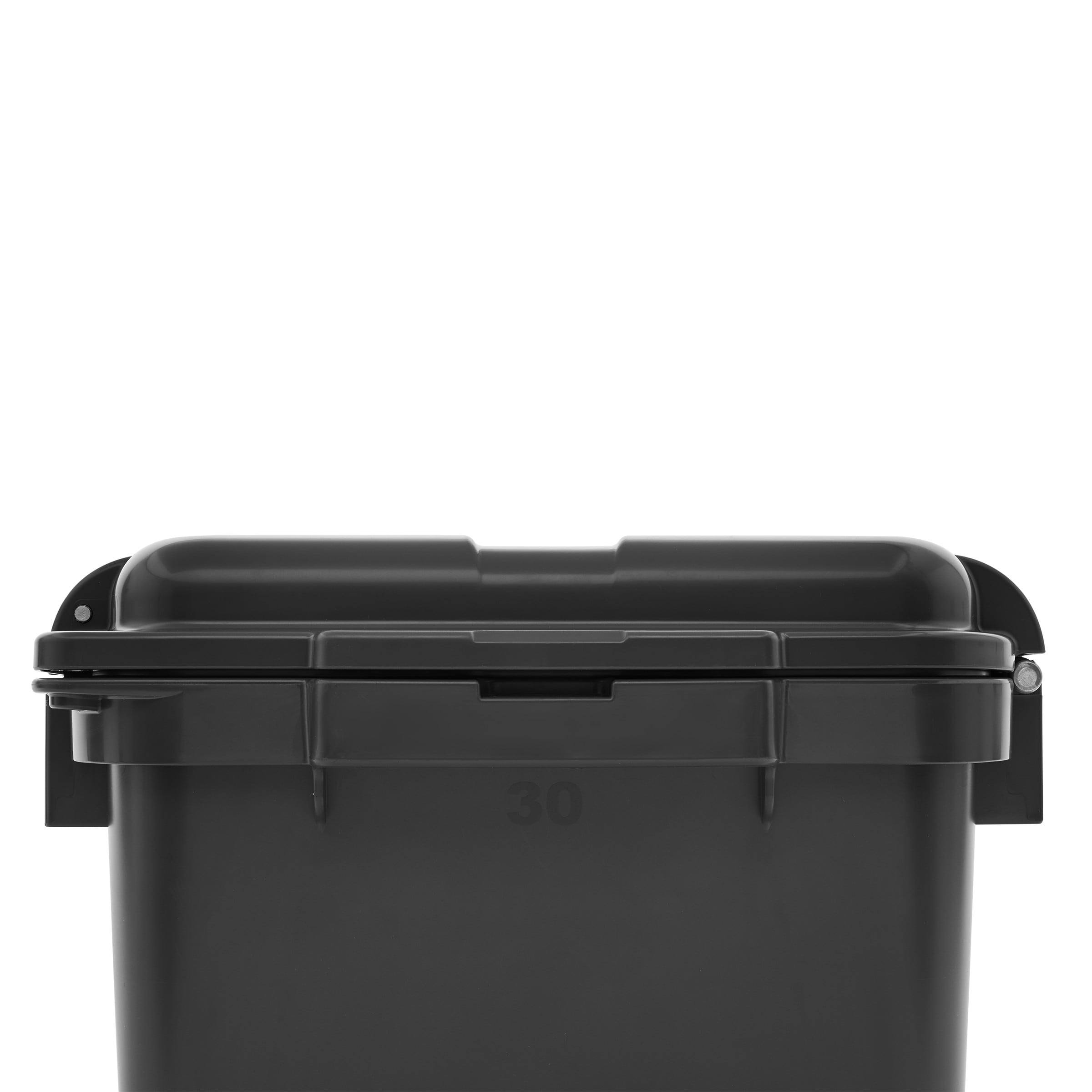 Basicwise Green Stackable Plastic Storage Container - Ideal Gear Storage  Solution - 10.3-in W x 11.1-in D x 9.1-in H - HDPE Plastic - Bucket Caddy  in the Gear Storage & Containers