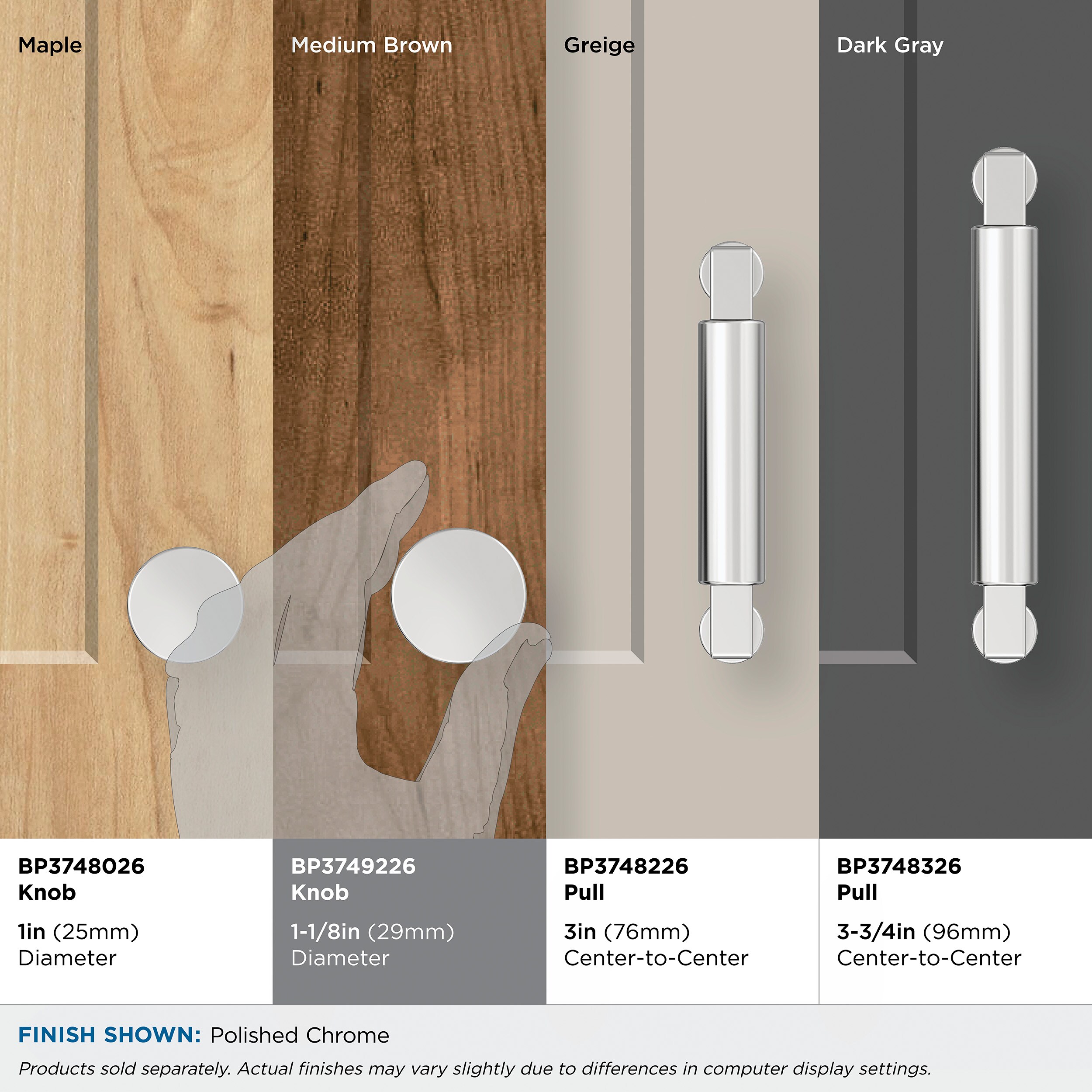 Amerock BP3749226 Cabinet-Knobs - View #7