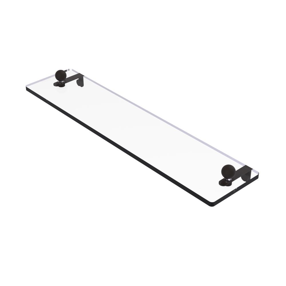 Allied Brass PR-1/16-ORB Prestige Regal Oil-Rubbed Bronze 1-Tier Brass Wall Mount Bathroom Shelf
