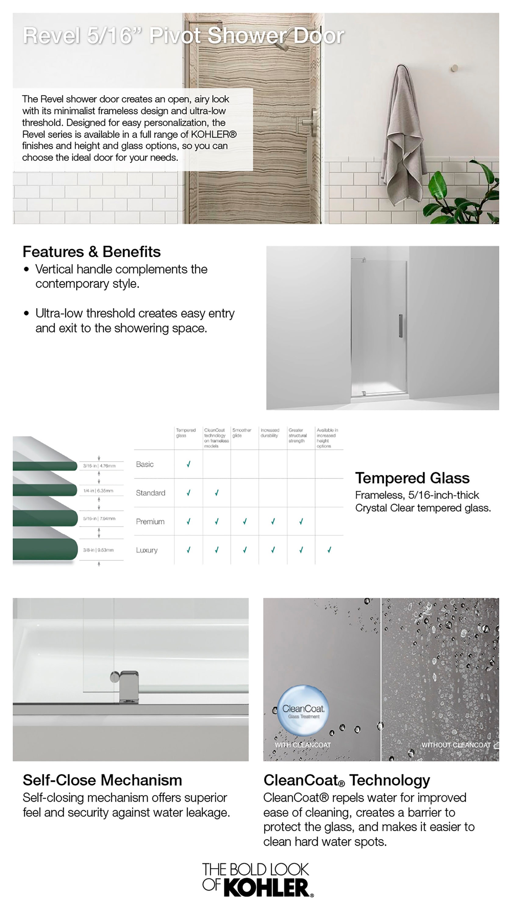 KOHLER 707511-L-BNK Shower-Doors - View #4
