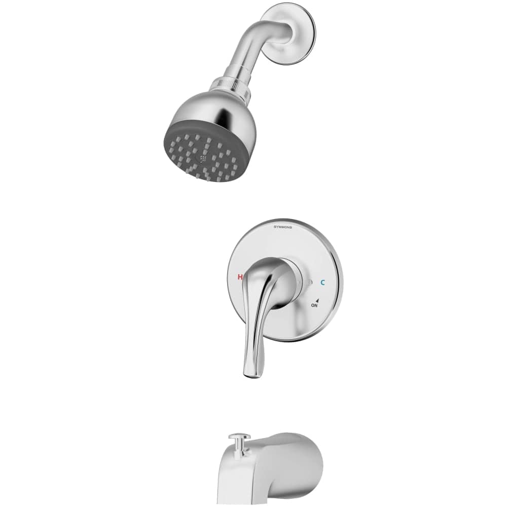Symmons  9602PLR1.5 Origins Tub and Shower Trim Package with 1.5 GPM Single Function Shower Head
