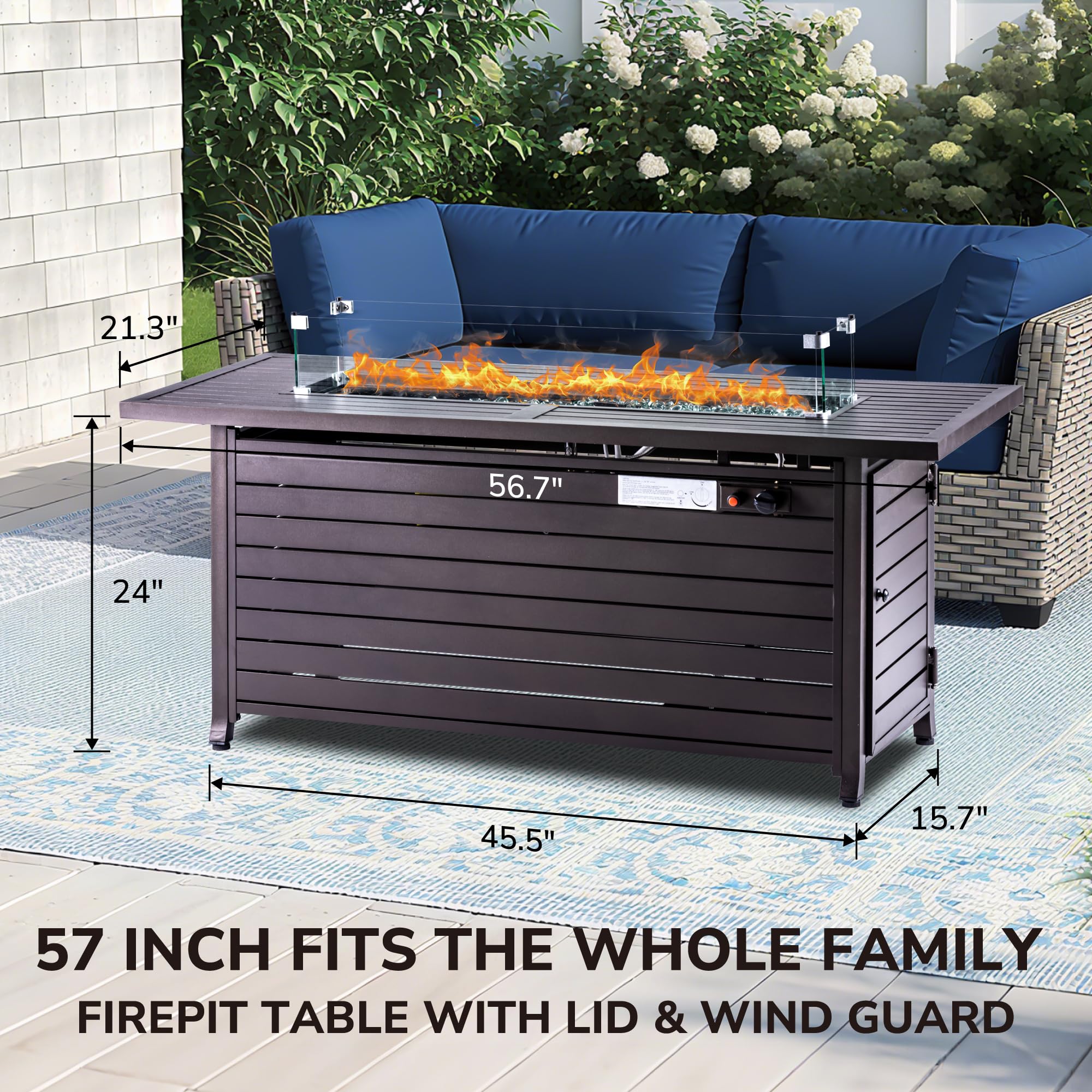 Decksplore BSHFRCBW0MC1 Outdoor-Gas-Firepits - View #2