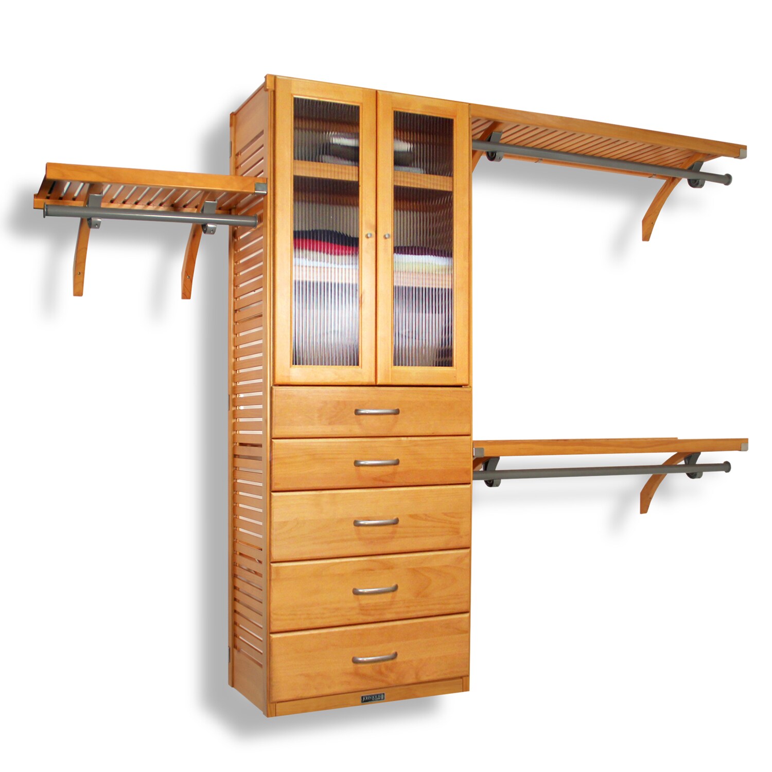 Closet-in-a-Box organizer 12 maple
