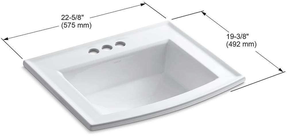 KOHLER 2356-4-47 Bath-Sink - View #3