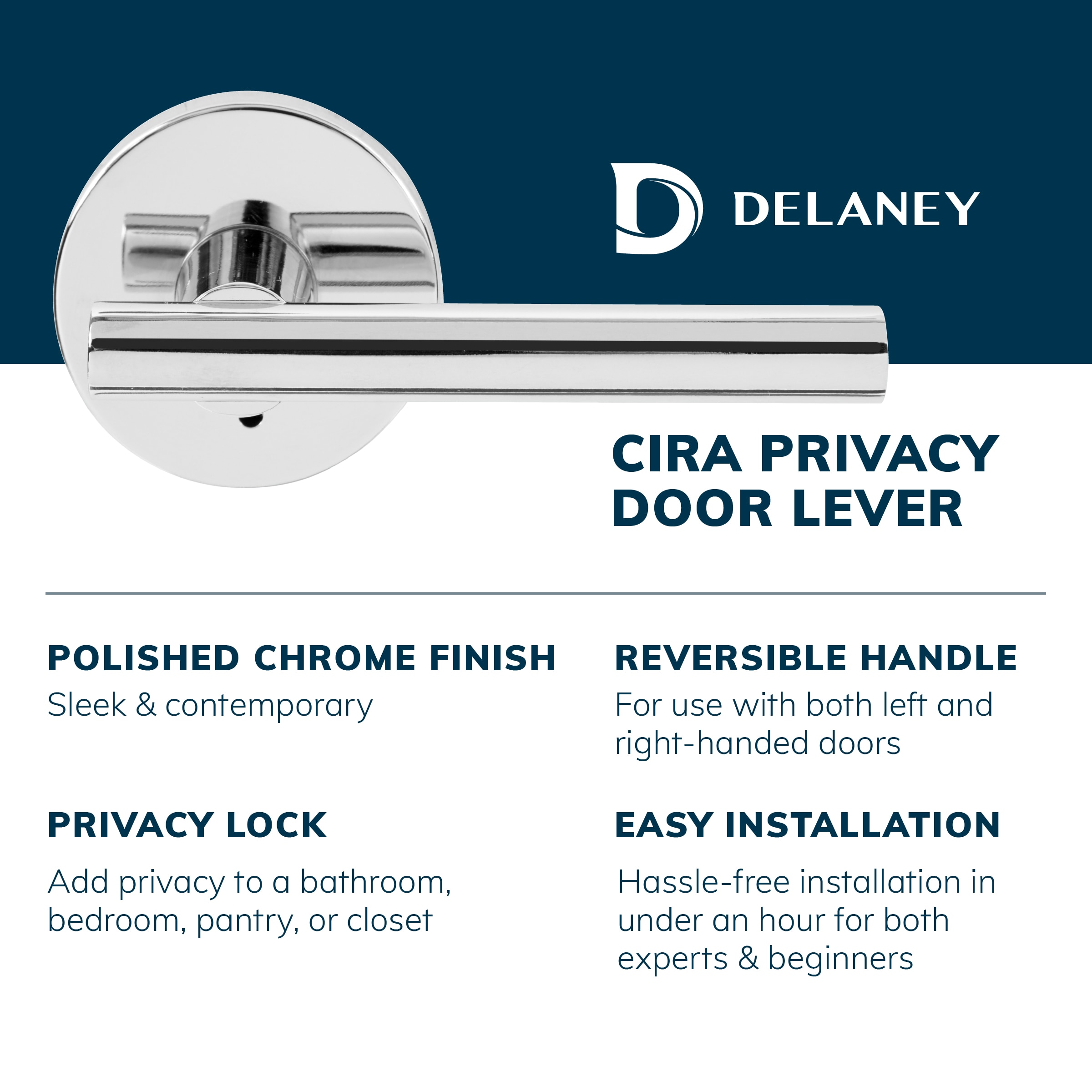 Delaney Hardware 350526 Door-Handles - View #2