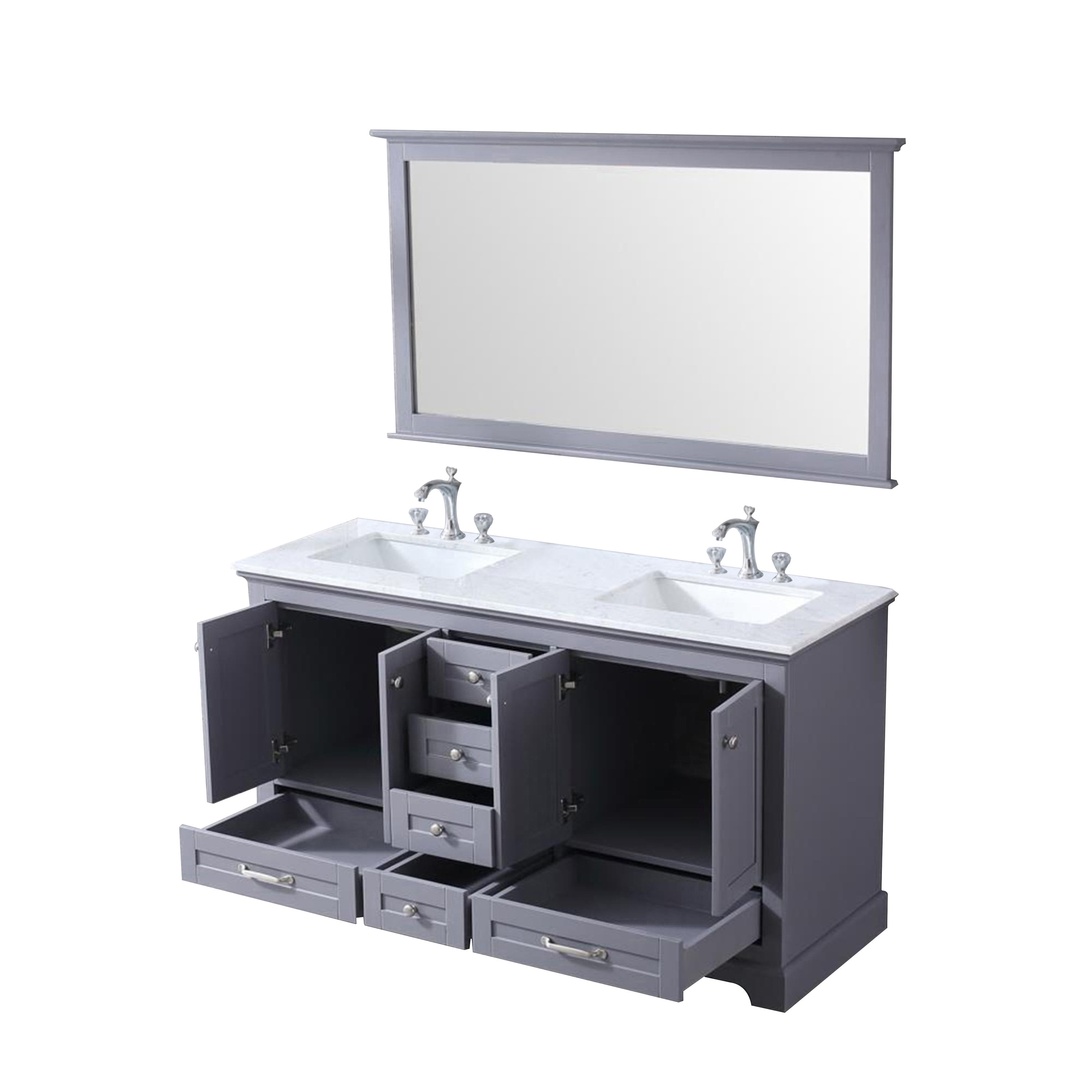 Lexora LD342260DBDSM58F Bath-Vanity-Combo - View #7