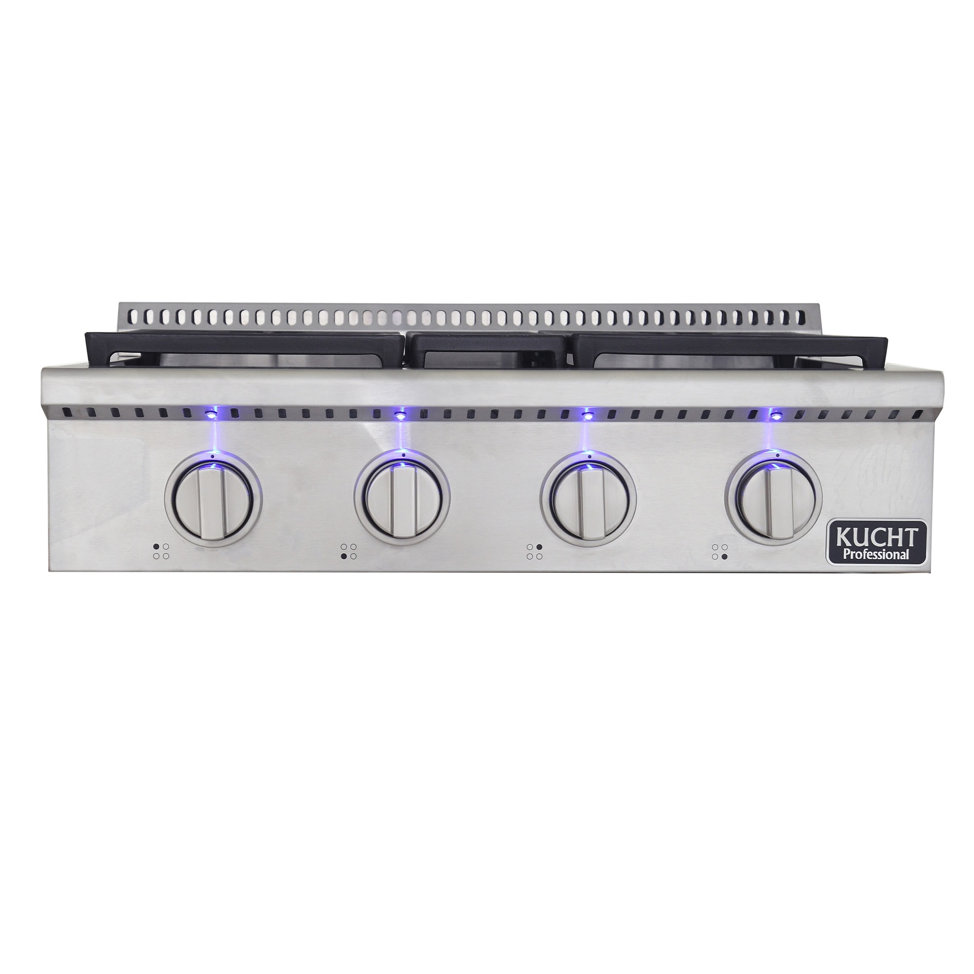 Kucht 30 Inch Stainless Steel 4 Burner Propane Range Top