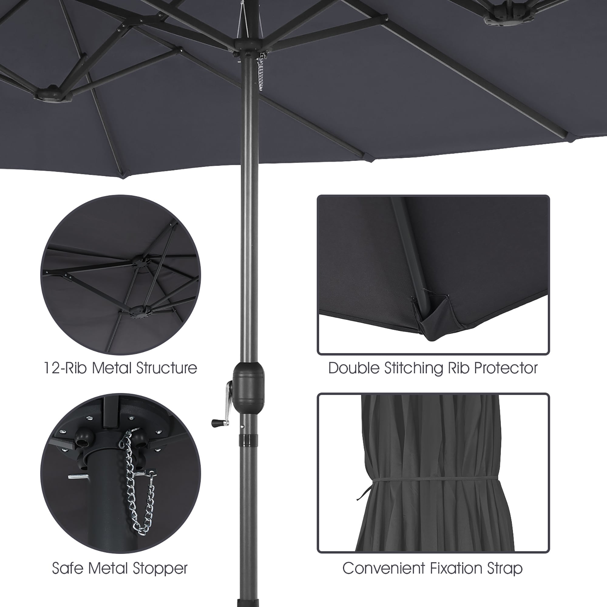 Costway LWS00261 Umbrellas-2 - View #6