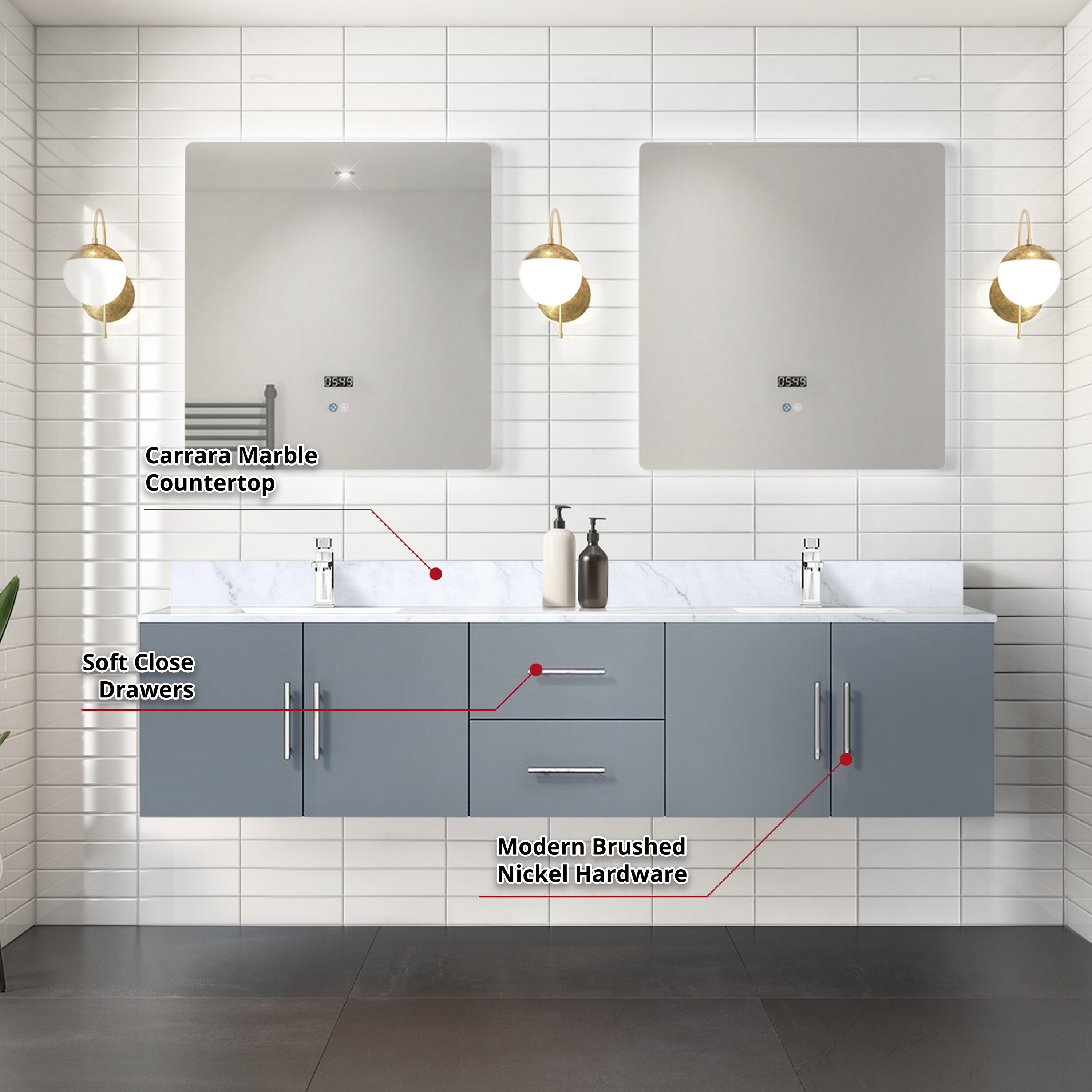 Lexora LG192280DB00000 vanities - View #5