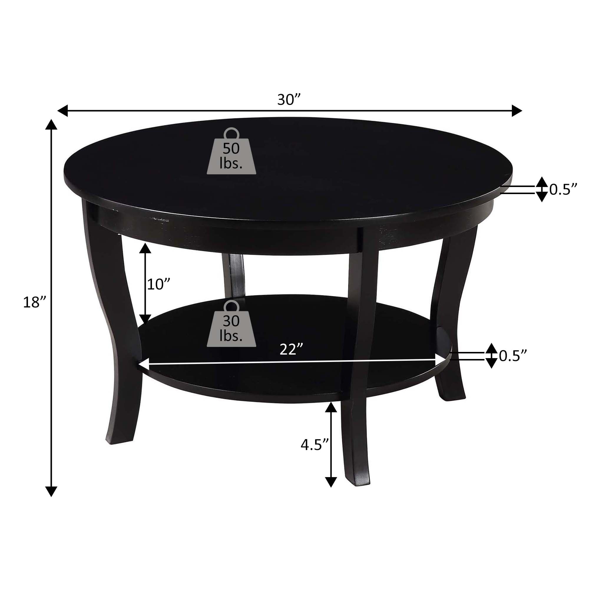 Convenience Concepts R6-369 Coffee-Tables - View #4