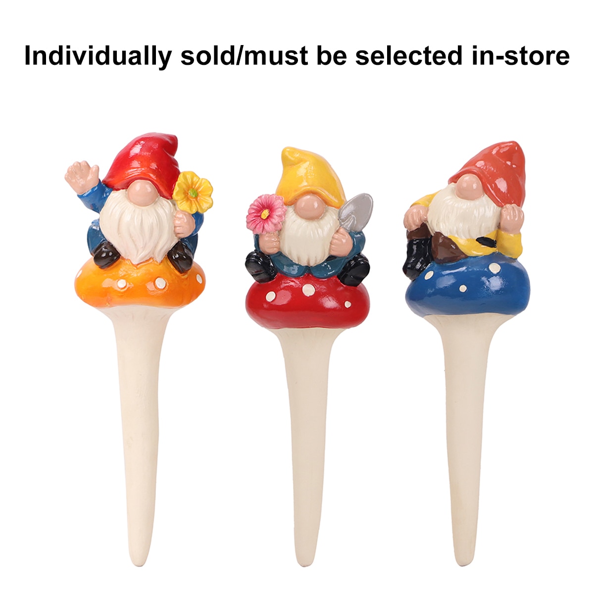 Style Selections A06-2370 8-in Multiple colors/finishes Resin Garden Stake