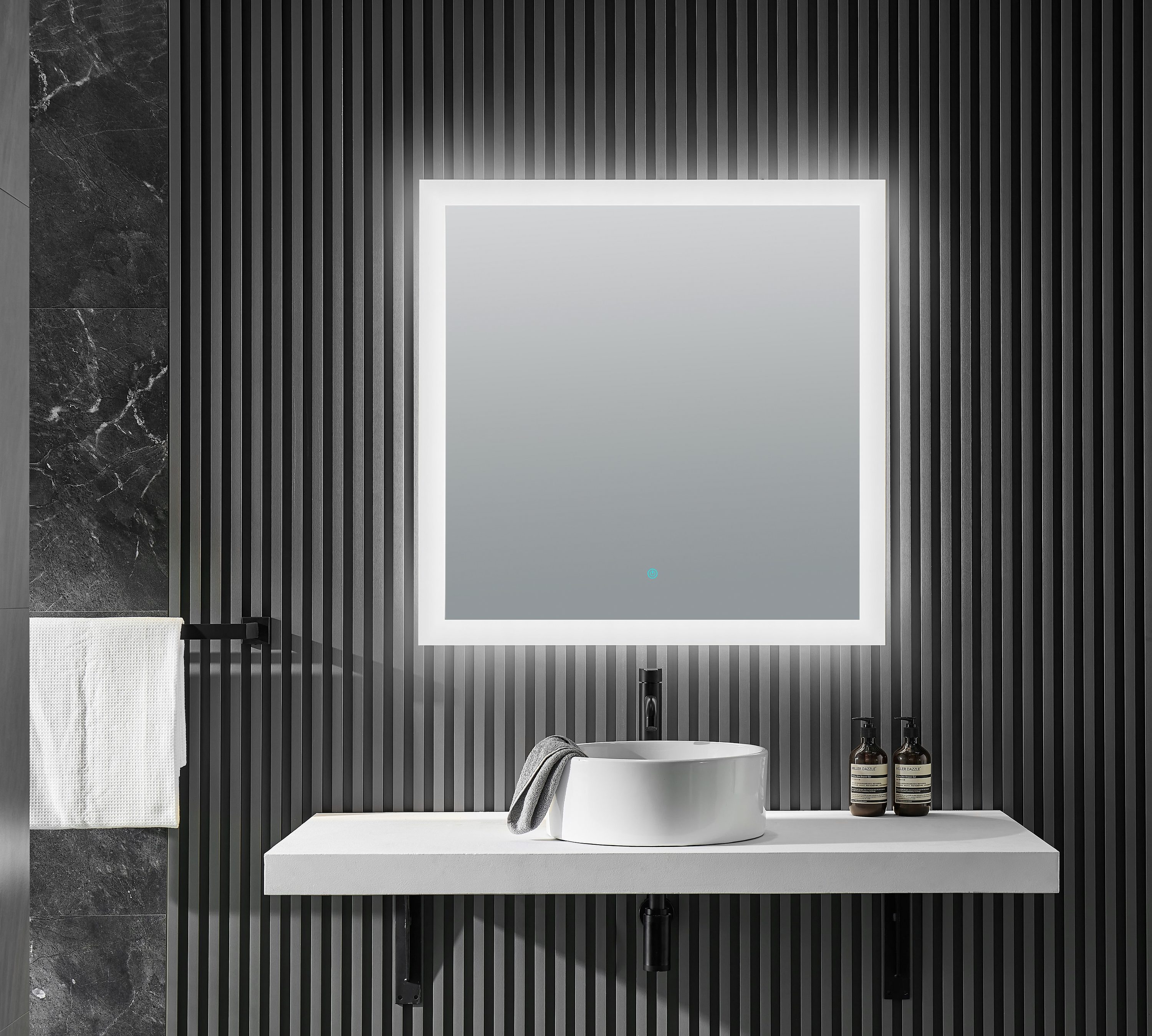 ANZZI BA-LMDFX004AL Framed-Bath-Mirrors - View #4