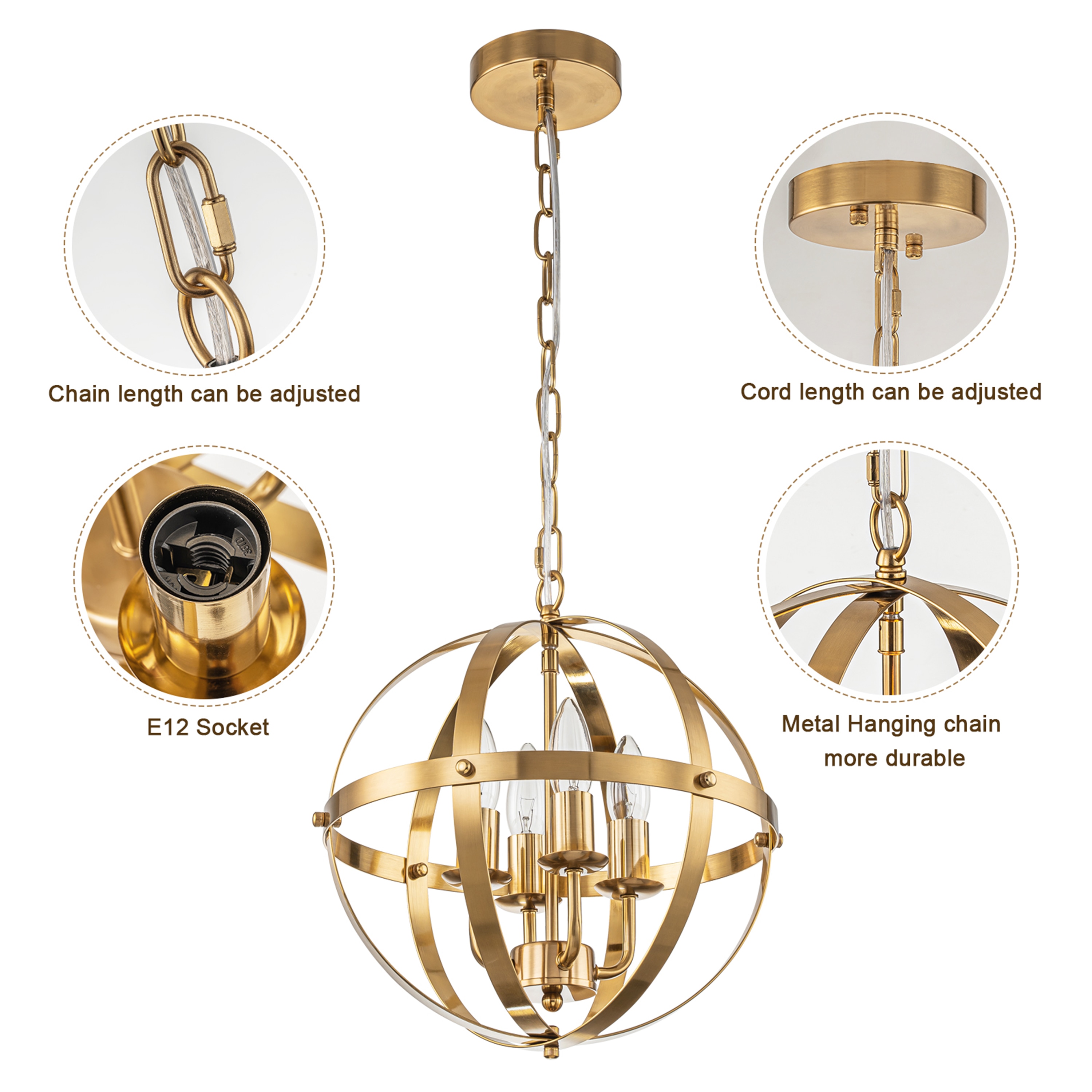 GoYeel ZP002GL Pendant-Lights - View #5
