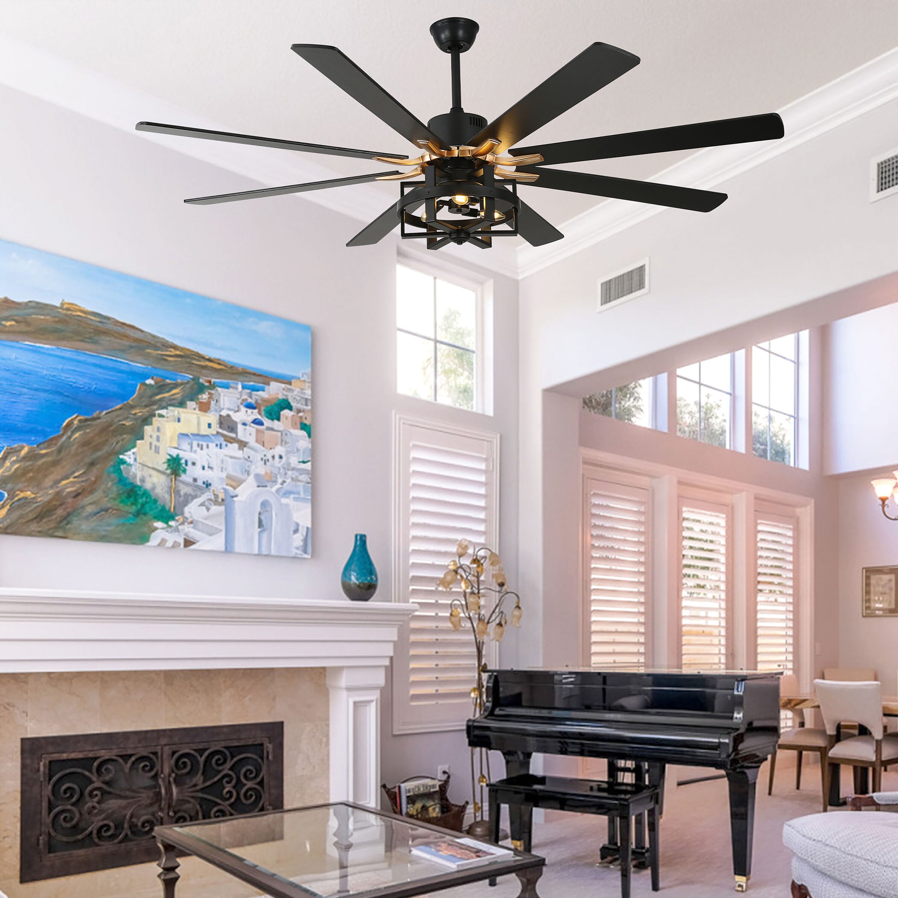 Cusp Barn DC6501-B Ceiling-Fans - View #10