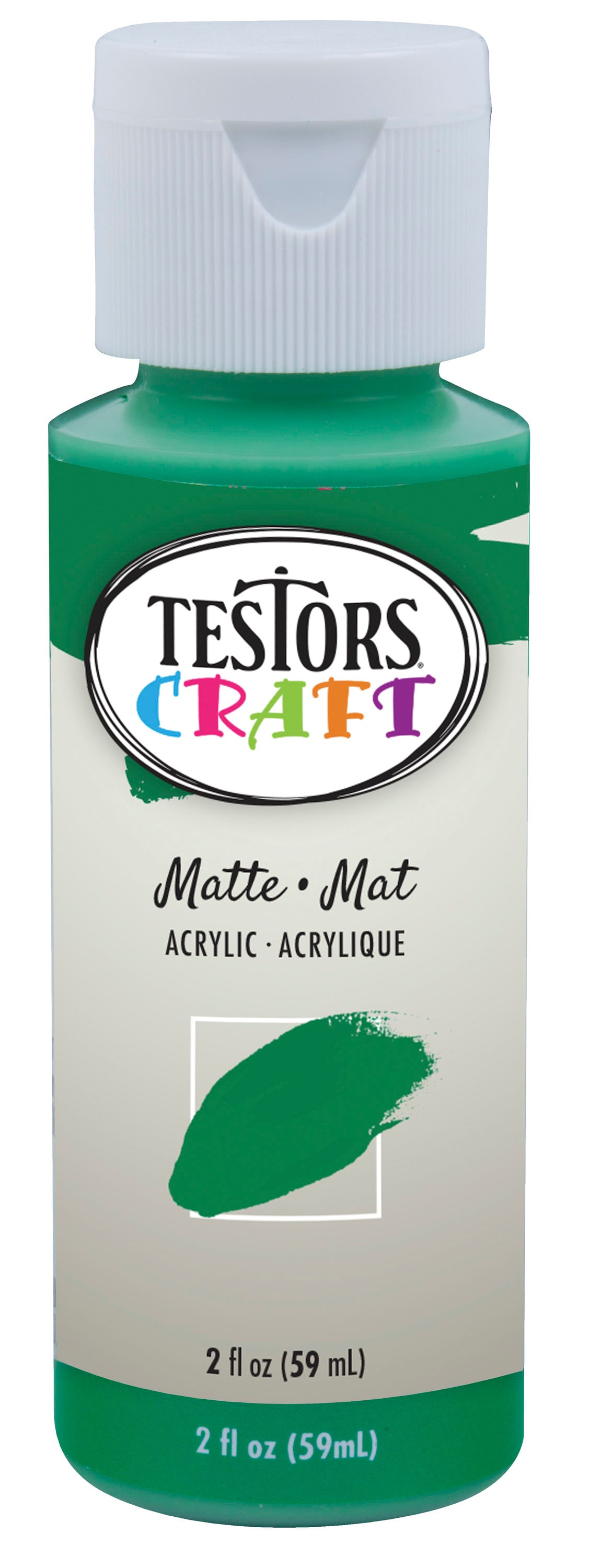 Testors Acrylic Craft Paint, Matte Island Breeze, 2-oz