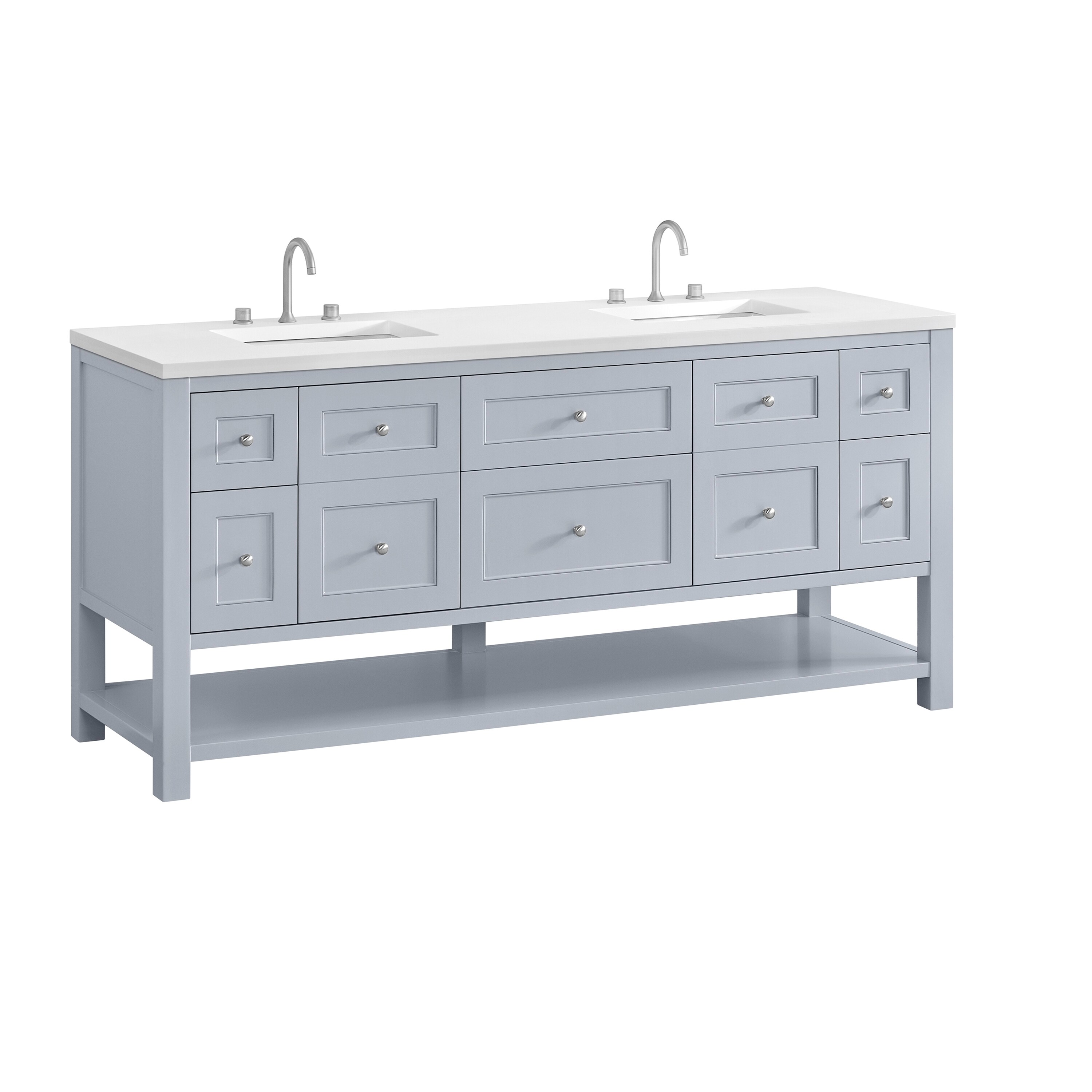James Martin Vanities 330-V72-SRB-3WZ Bath-Vanity-Combo - View #10