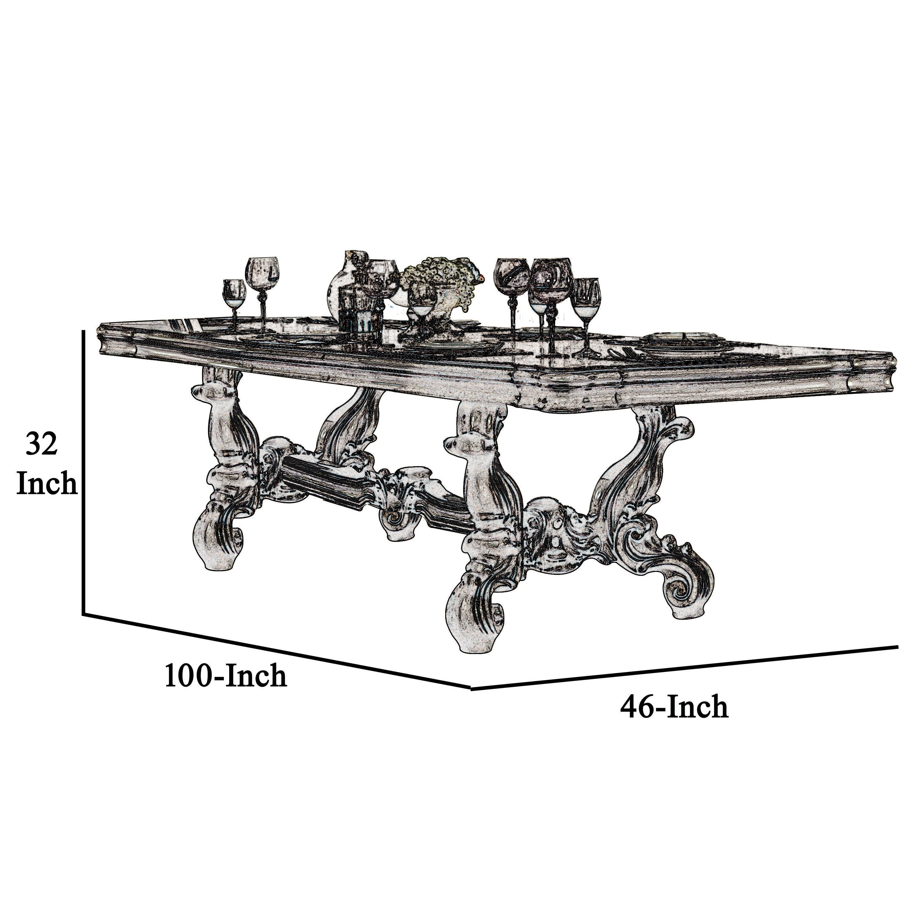 Benzara BM214891 Dining-Tables - View #5