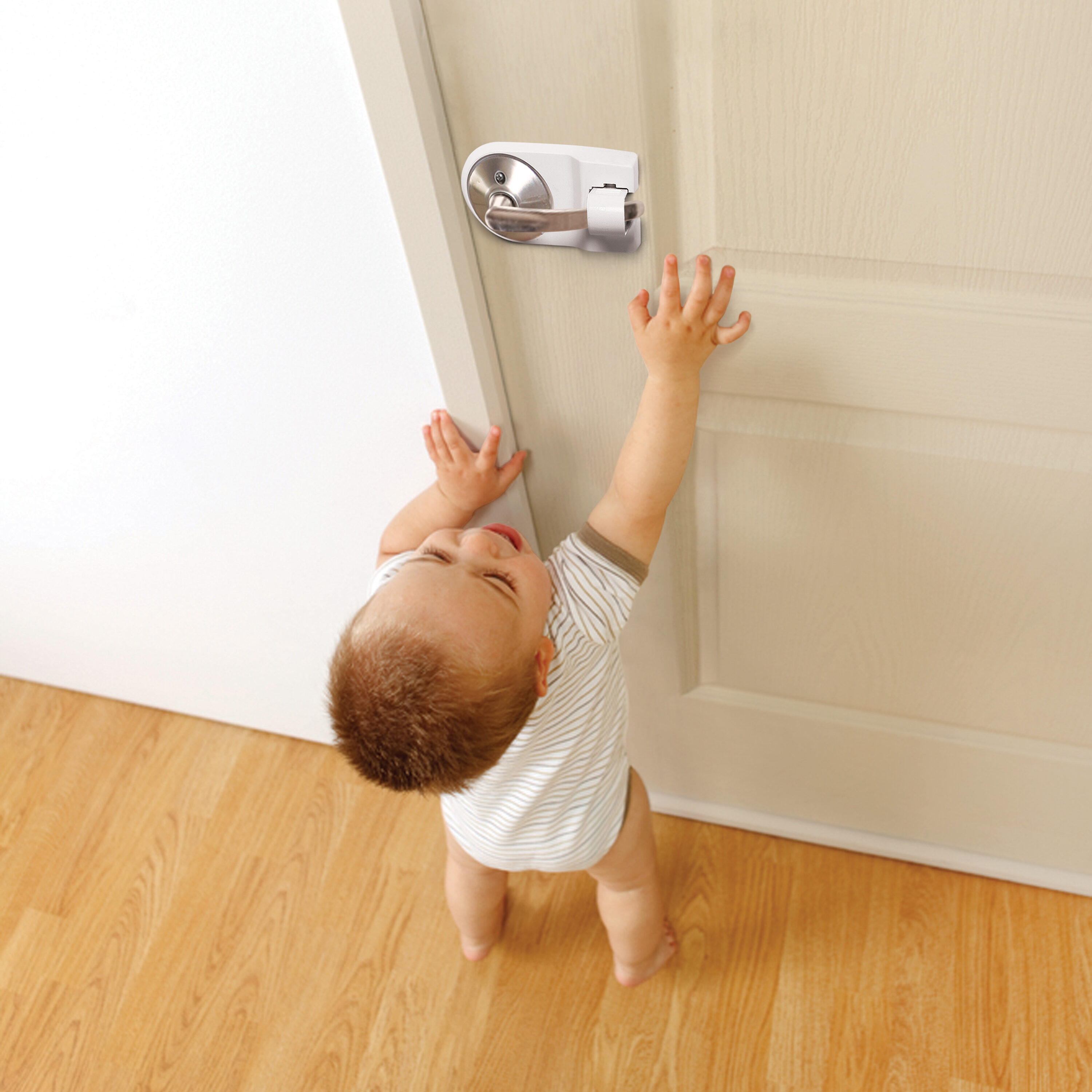 DOOR MONKEY Child Proof Door Lock & Pinch Guard - For