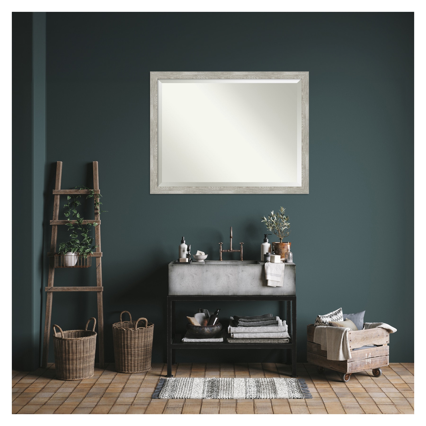 Amanti Art DSW4593686 Framed-Bath-Mirrors - View #7