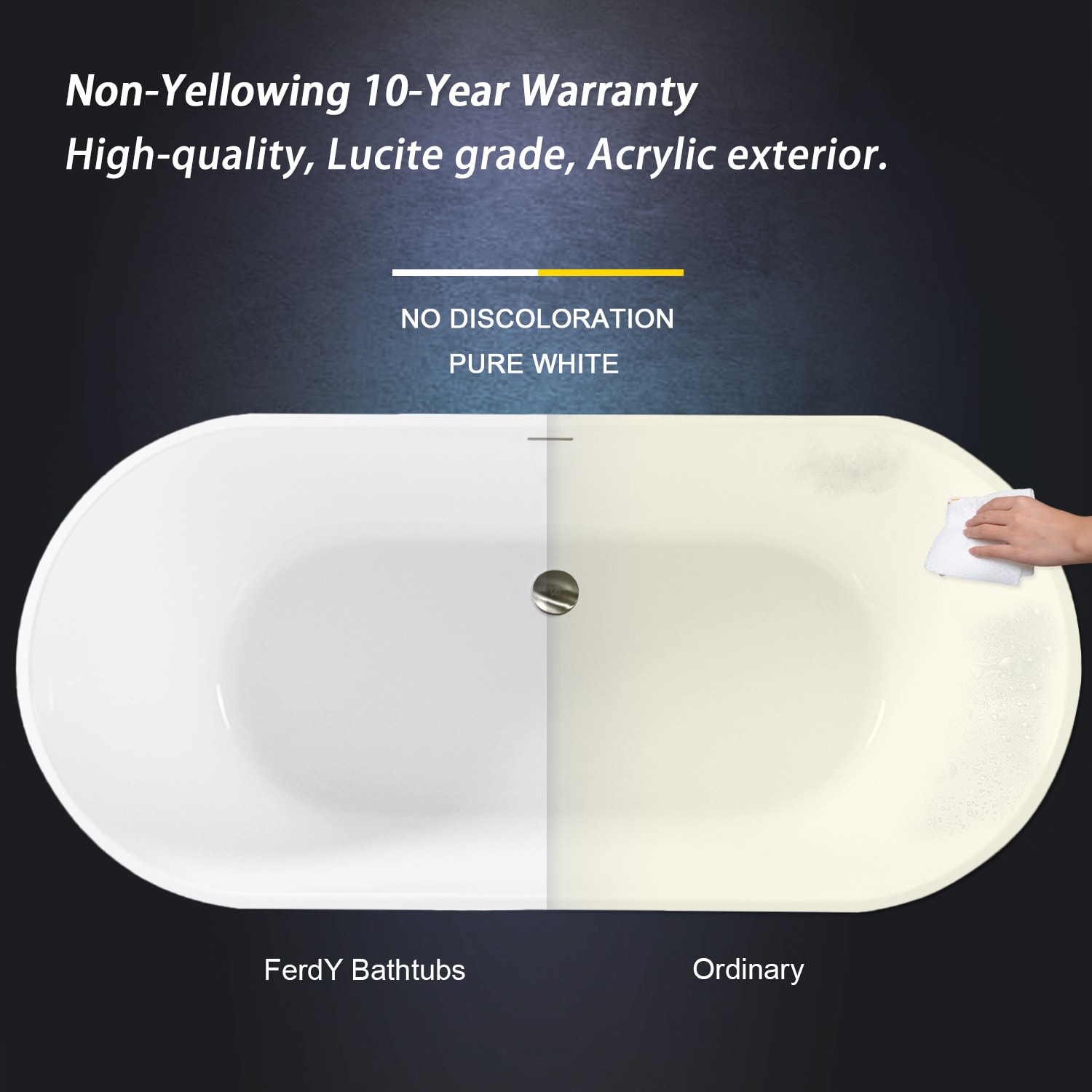 FerdY FERDY-02522-1500-BN bathtubs - View #9