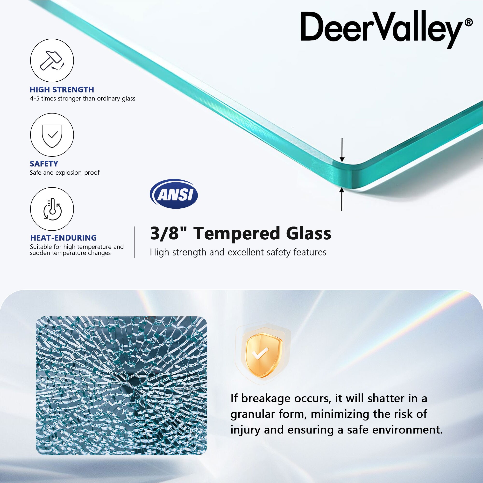 DeerValley DV-1SD0212 Alcove-Shower-Kit - View #10