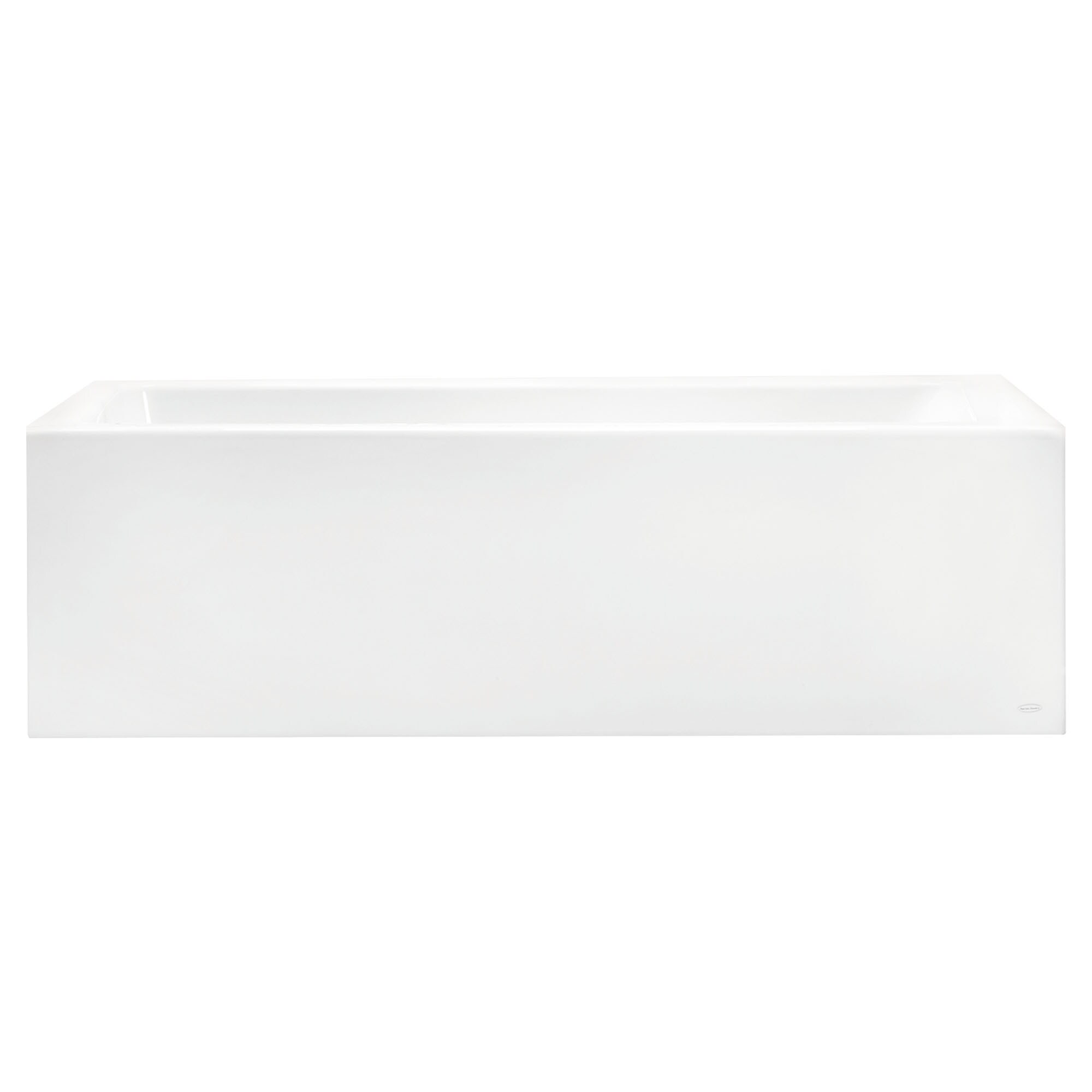 American Standard 2574202.011 Studio 32-in x 60-in Arctic Acrylic Alcove Soaking Bathtub (Left Drain)
