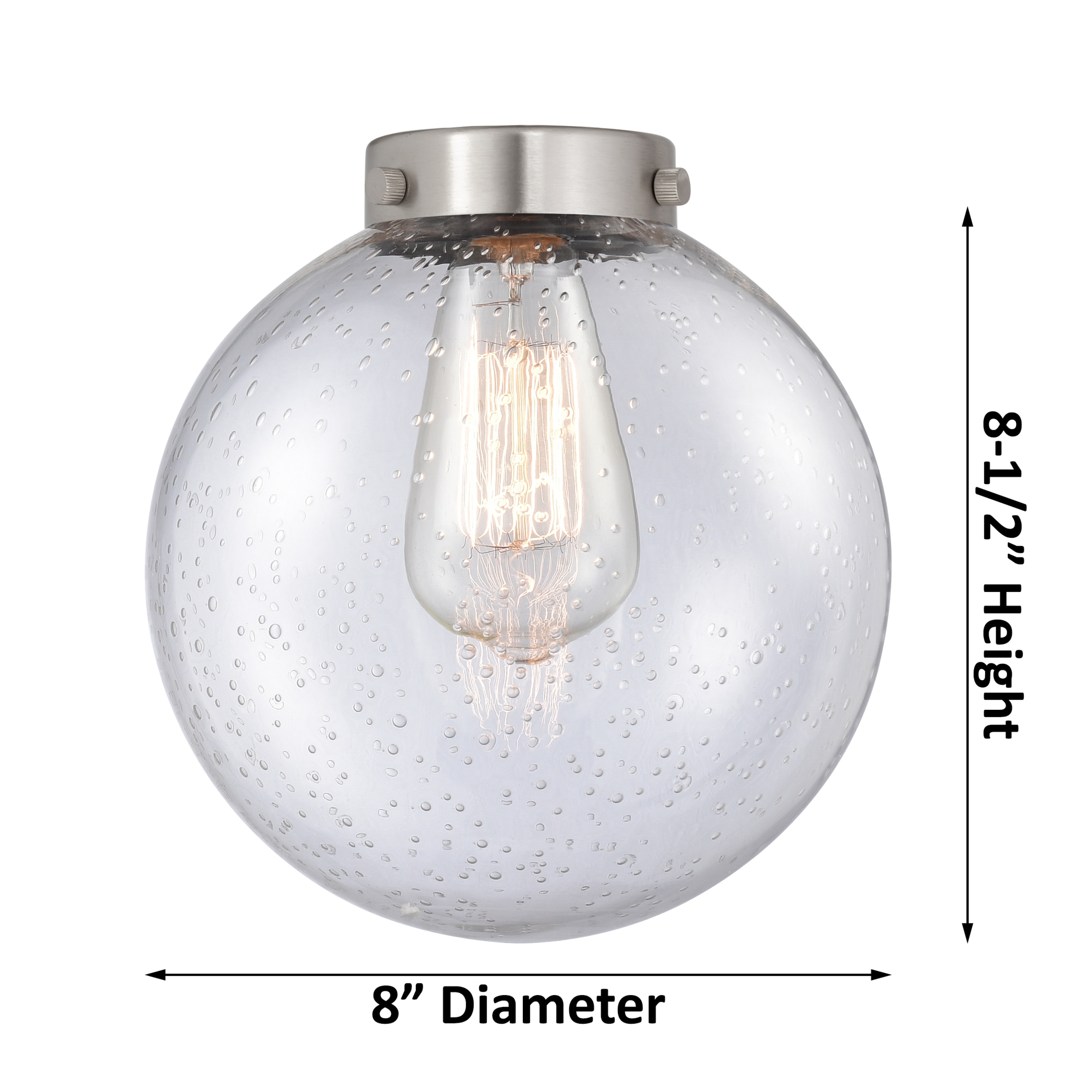 Innovations Lighting 623-1F-BK-G204-8 flushmounts - View #2