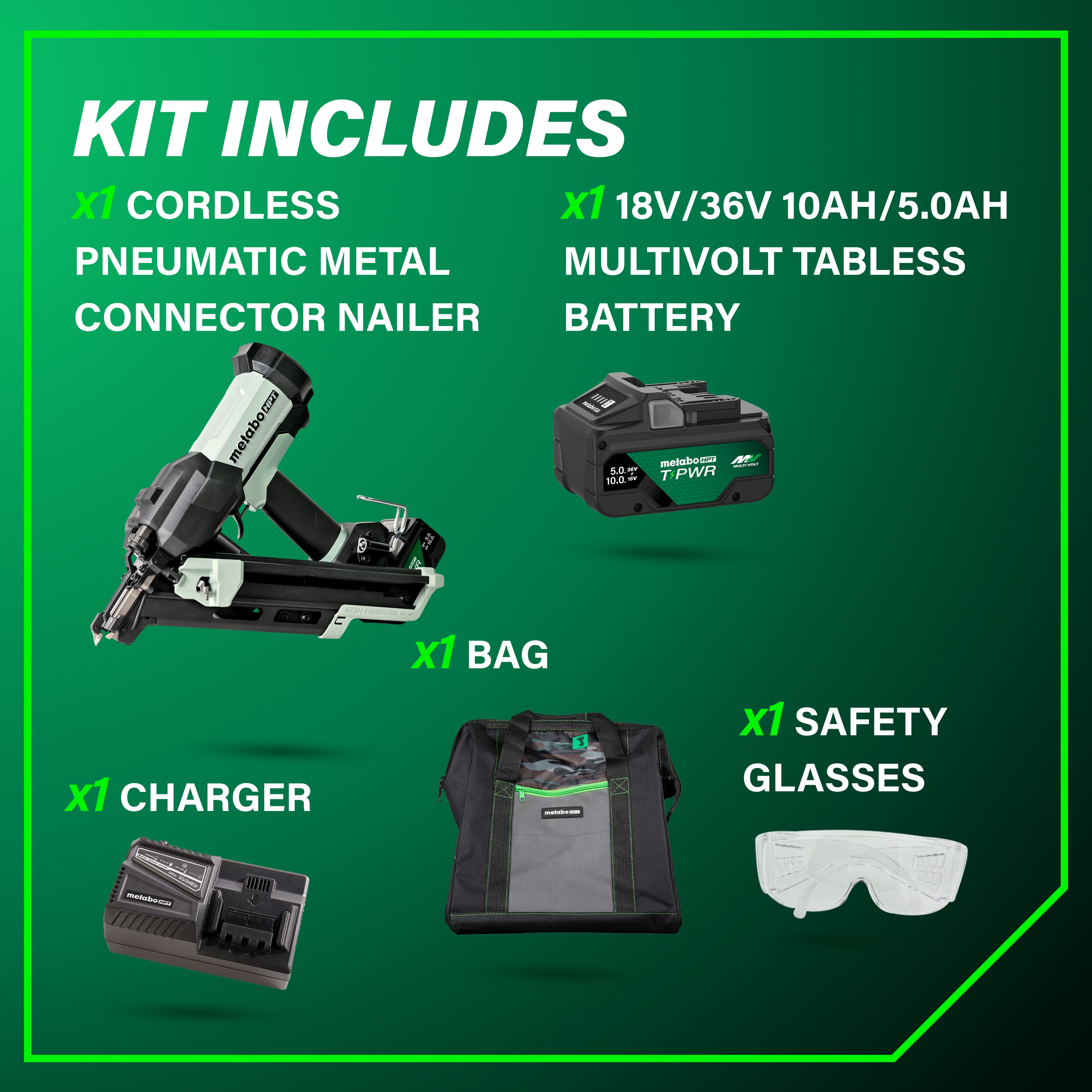 Metabo HPT NR1865DKAQRY Specialty-Nailers - View #6
