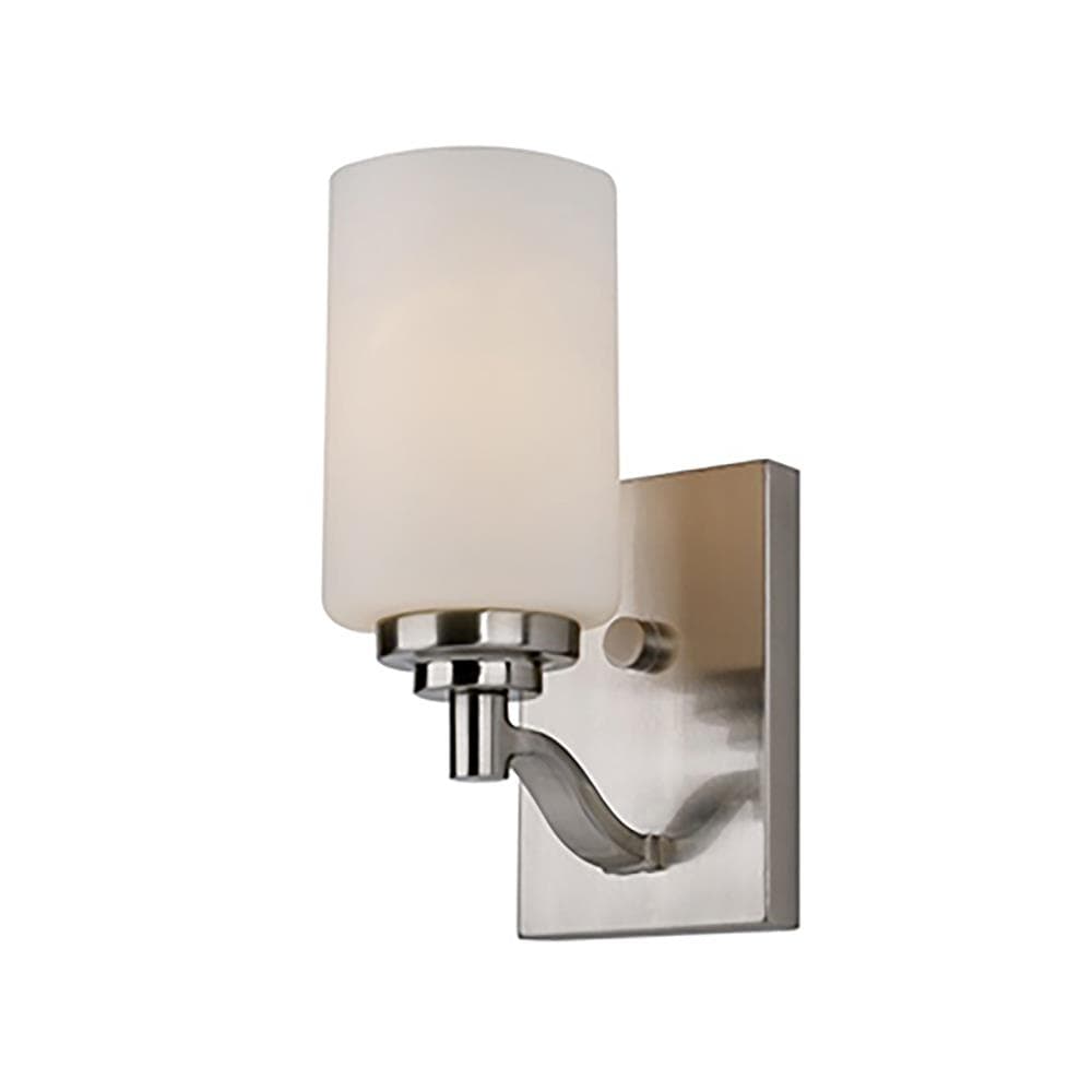 Lucid Lighting 4.5-in W 1-Light Brushed Nickel Modern/Contemporary Wall ...