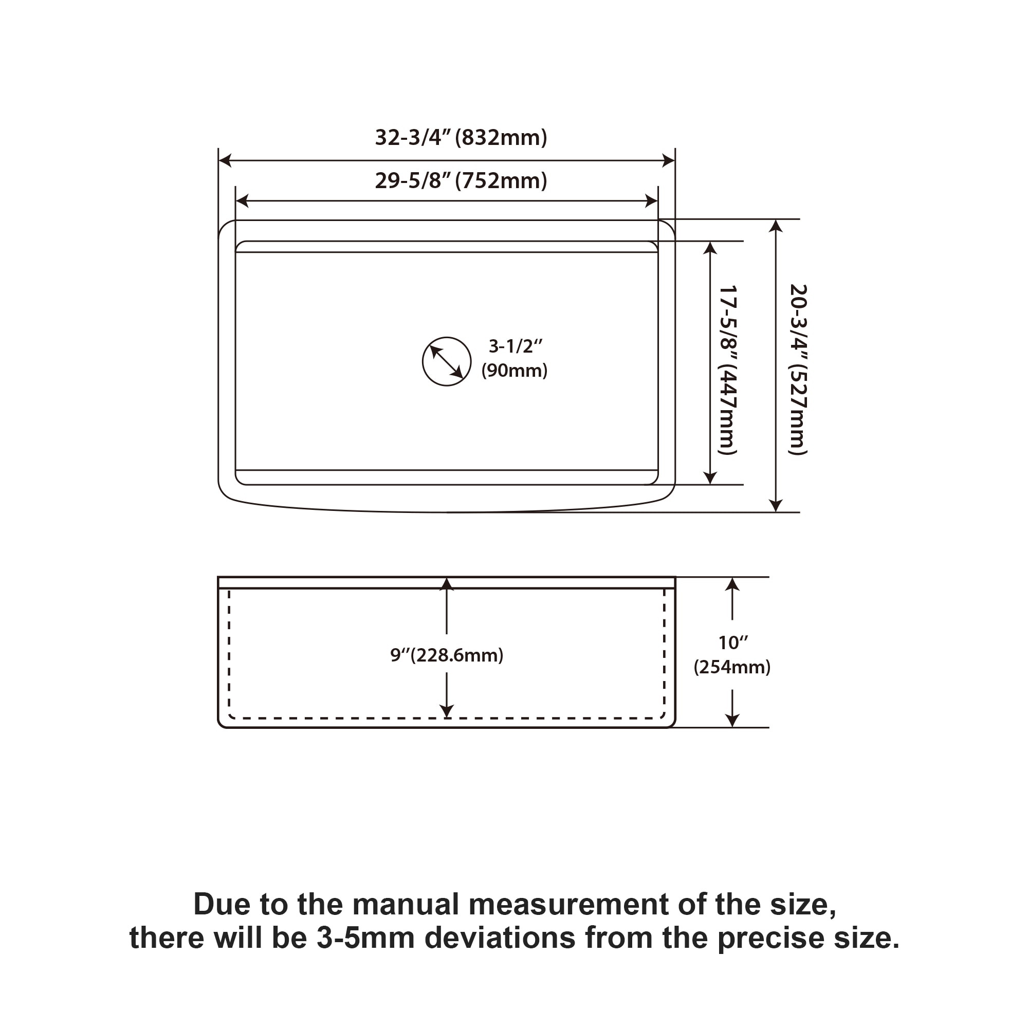 Forclover ALBA-3219SS Kitchen-Sinks - View #7