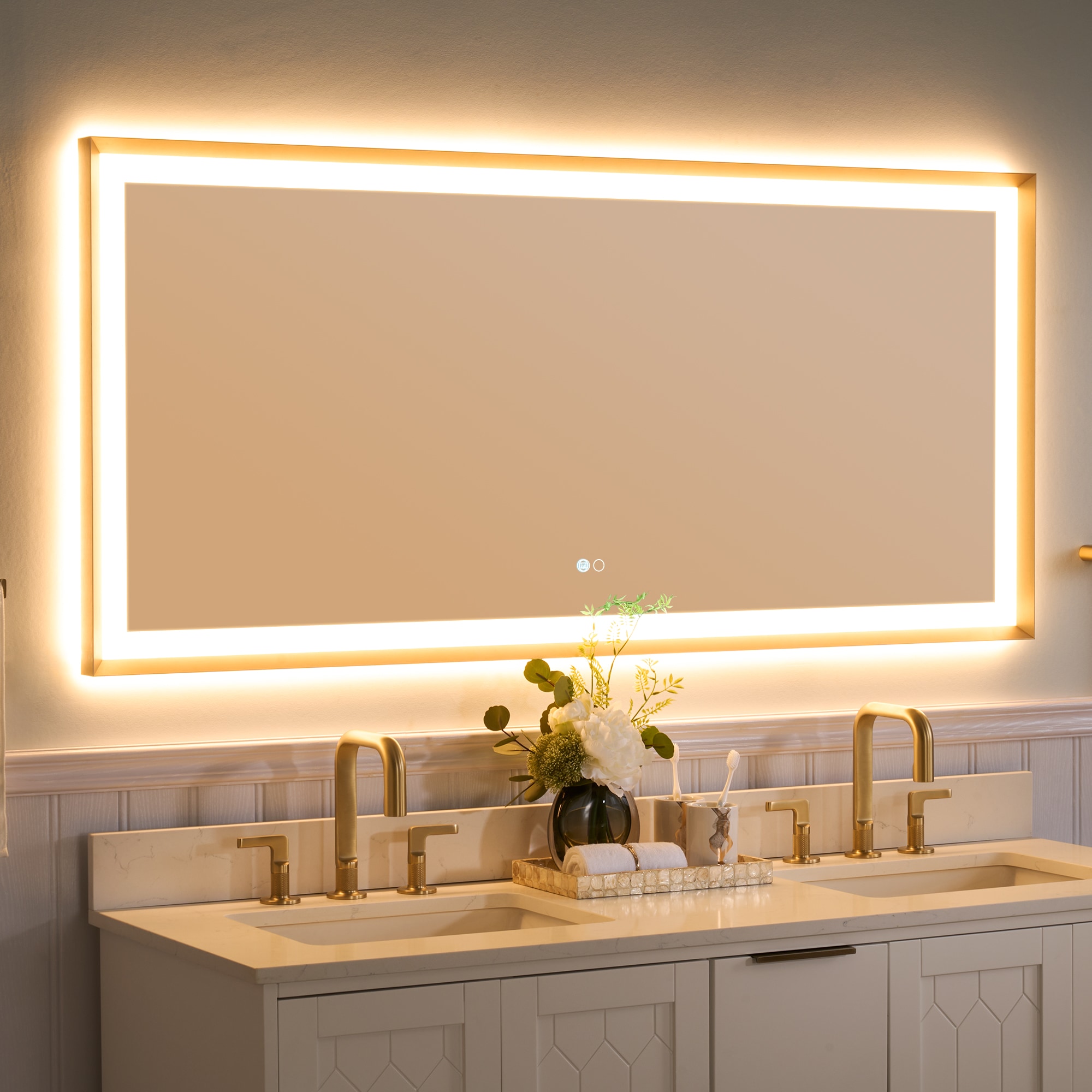 Forclover MRE-6F6028GD Framed-Bath-Mirrors - View #18