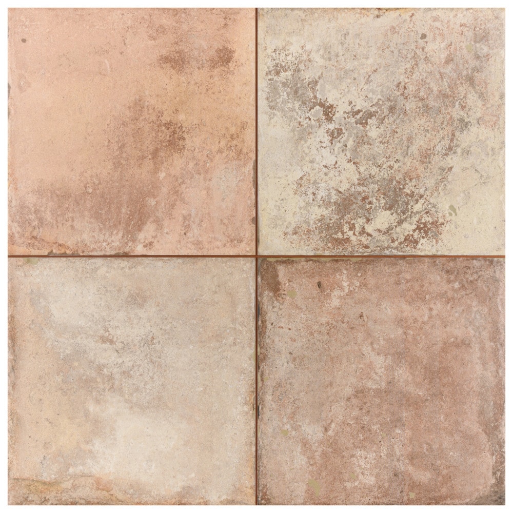 Affinity Tile S1FPEALO Sample- Alora 9-in x 9-in Matte Ceramic Floor and Wall Tile