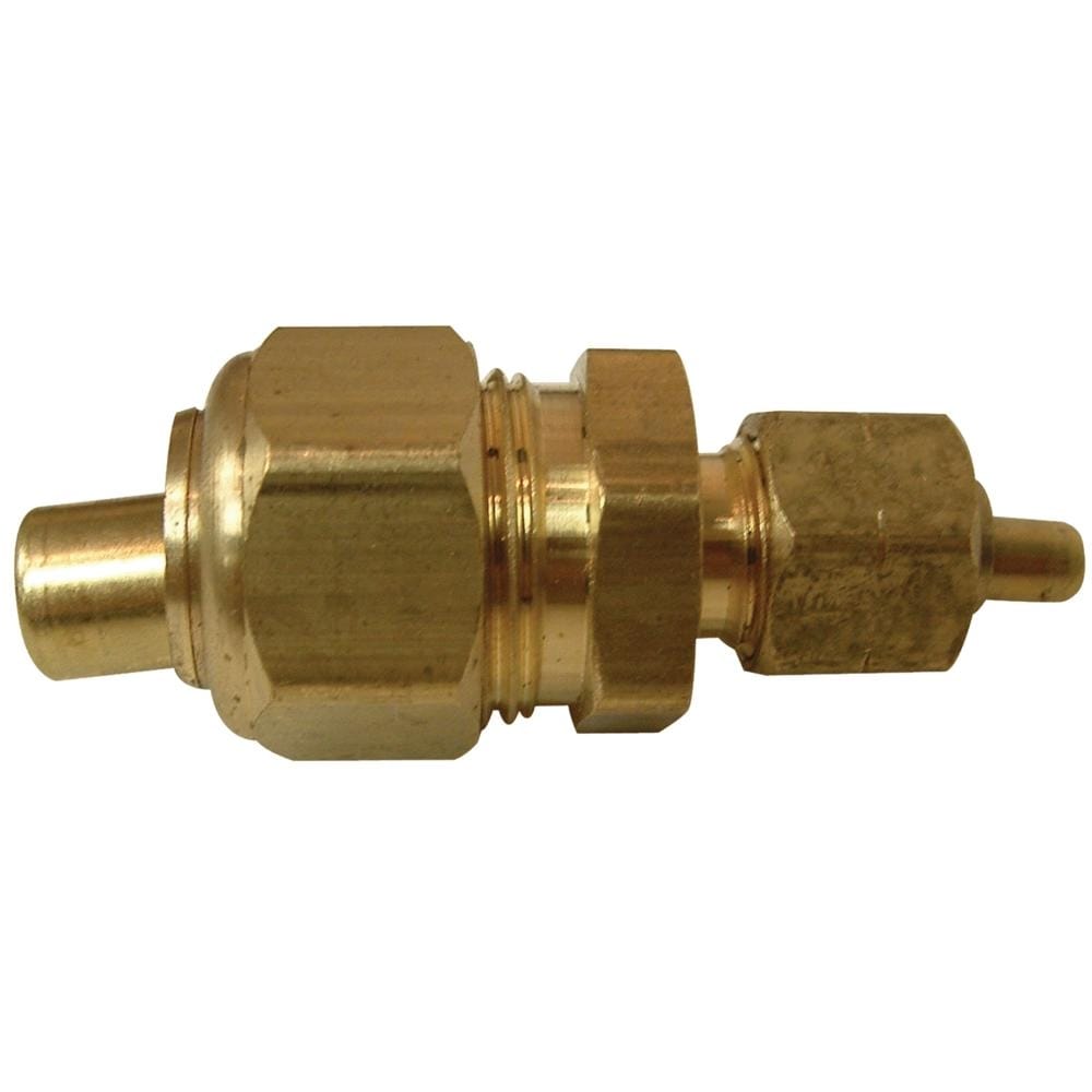 Watts 3/8-in x 1/4-in Compression Coupling Union Fitting at Lowes.com