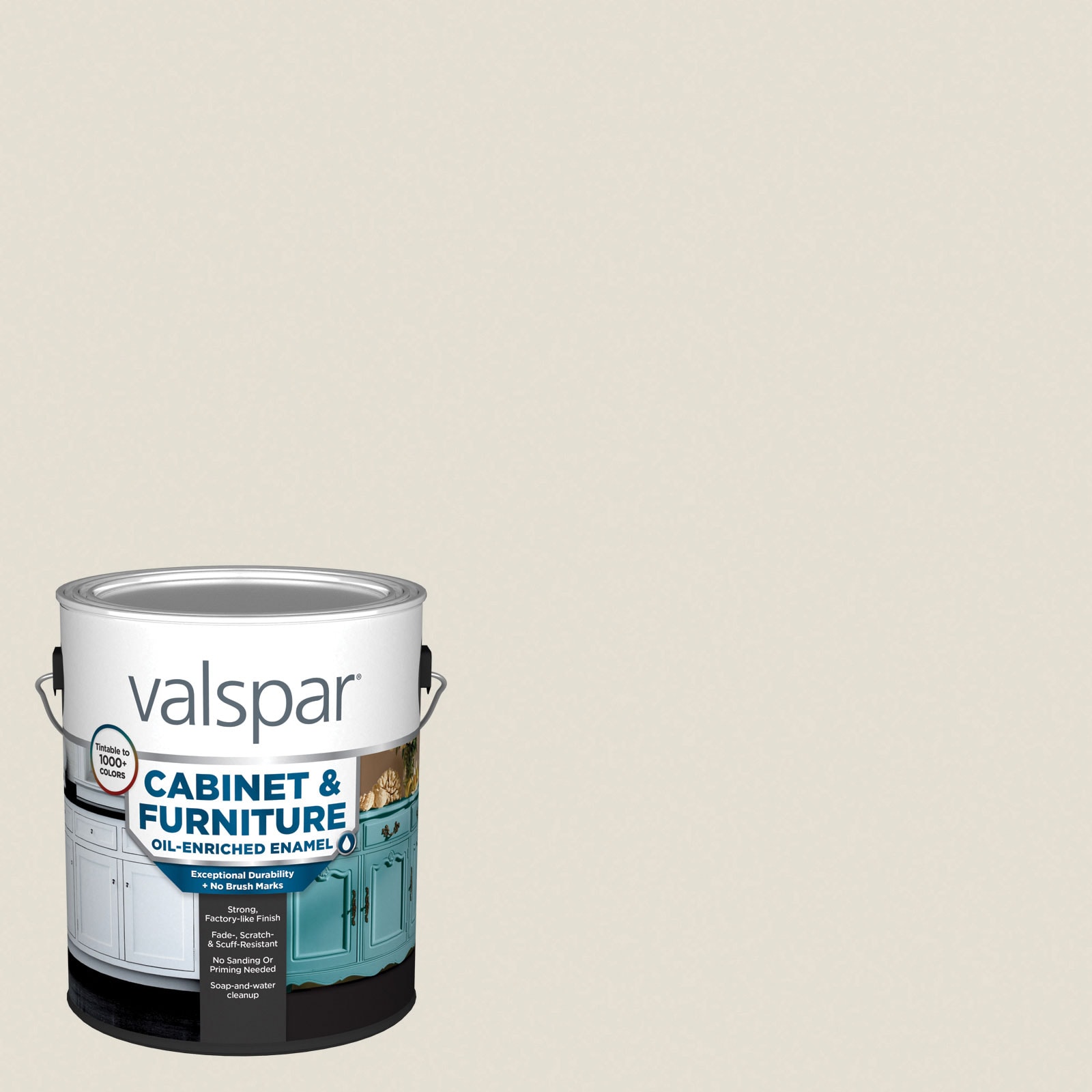 Valspar 7007-15-740159 Cabinet and Furniture Semi-gloss Aesthetic White 7007-15 Enamel ( 1-gallon )