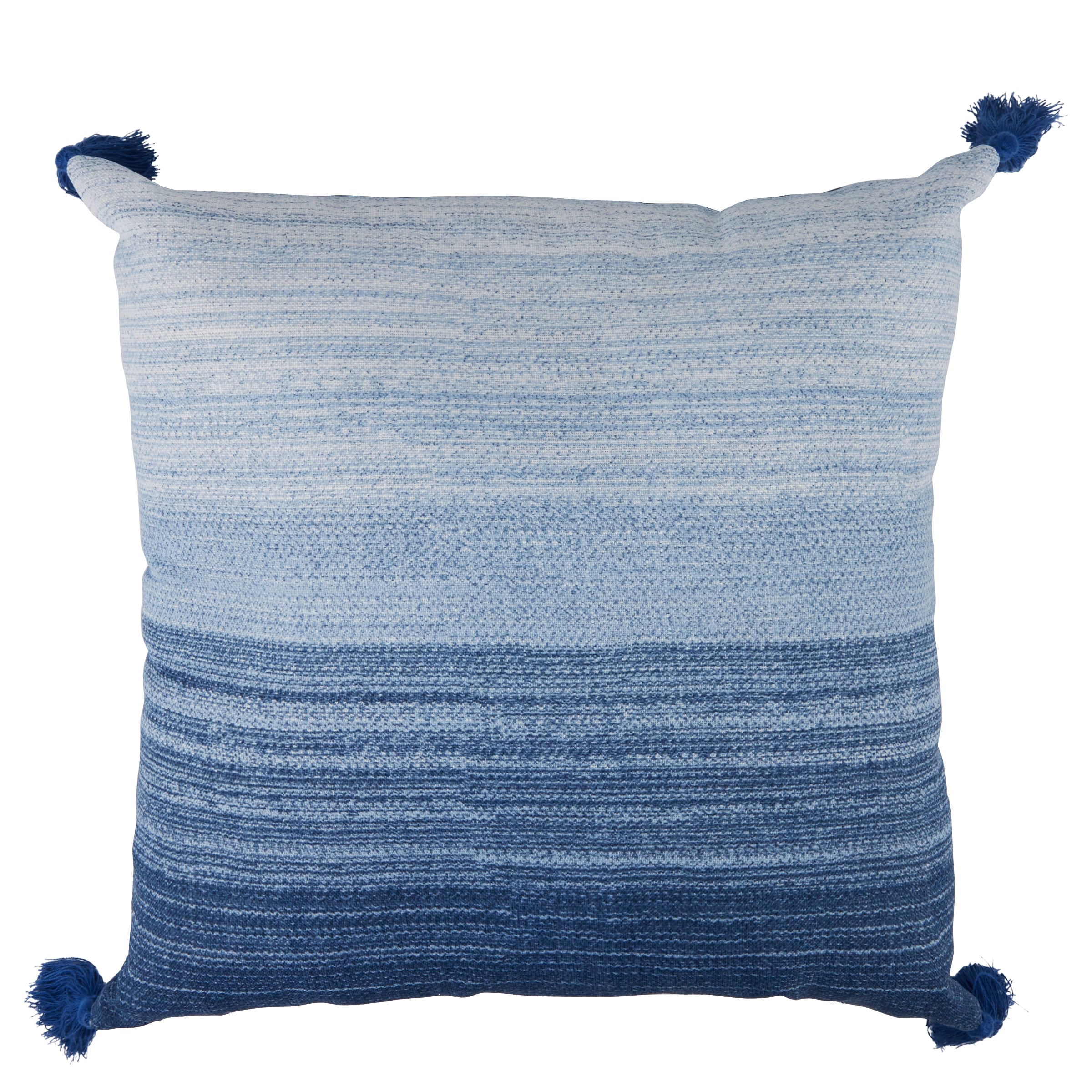 allen + roth Floral Dusty Blue Square Throw Pillow in the Outdoor  Decorative Pillows department at