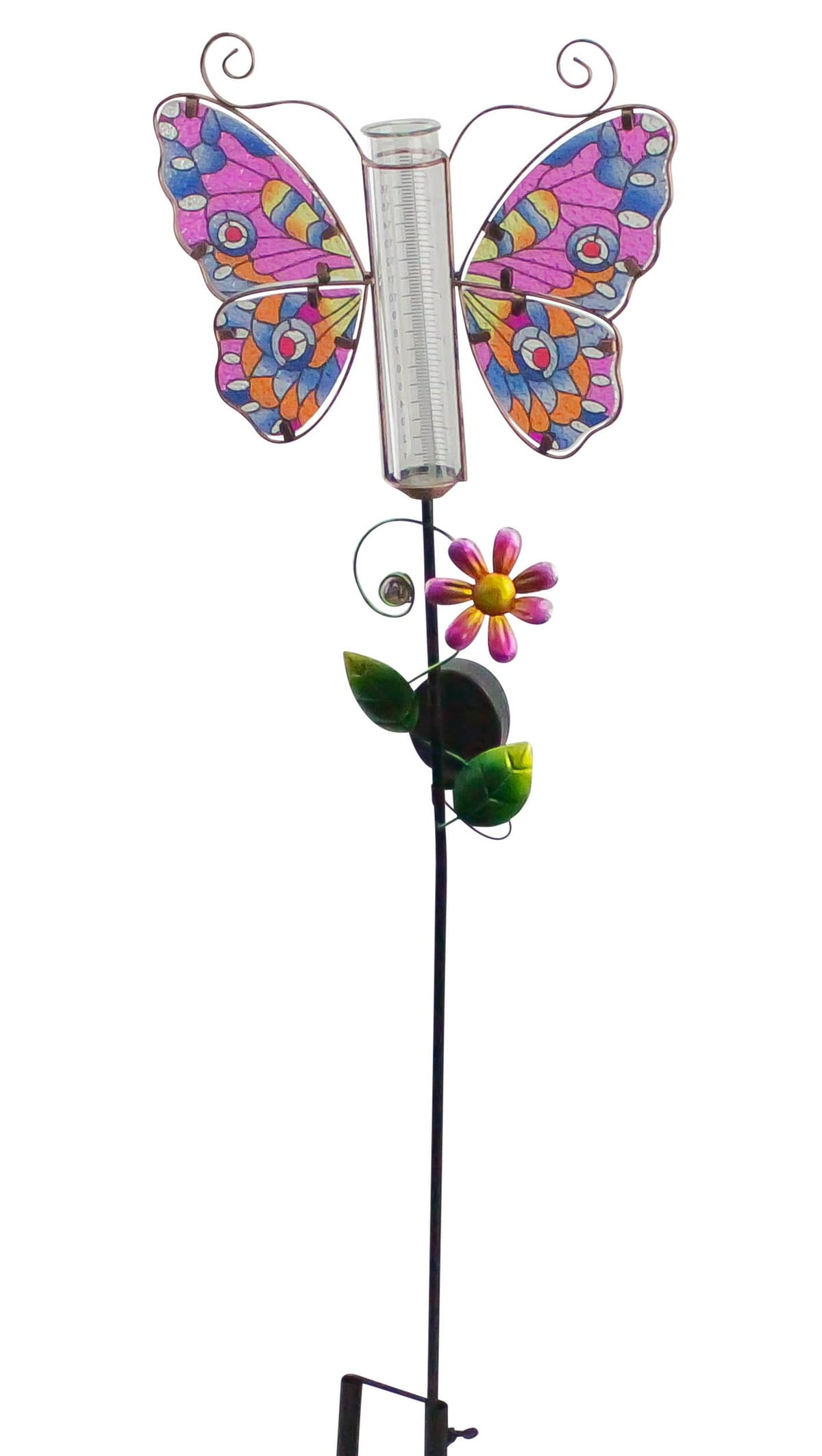 RCS Gifts 34538 Glass Wireless Analog Whimsical 7-Inches Rain Gauge