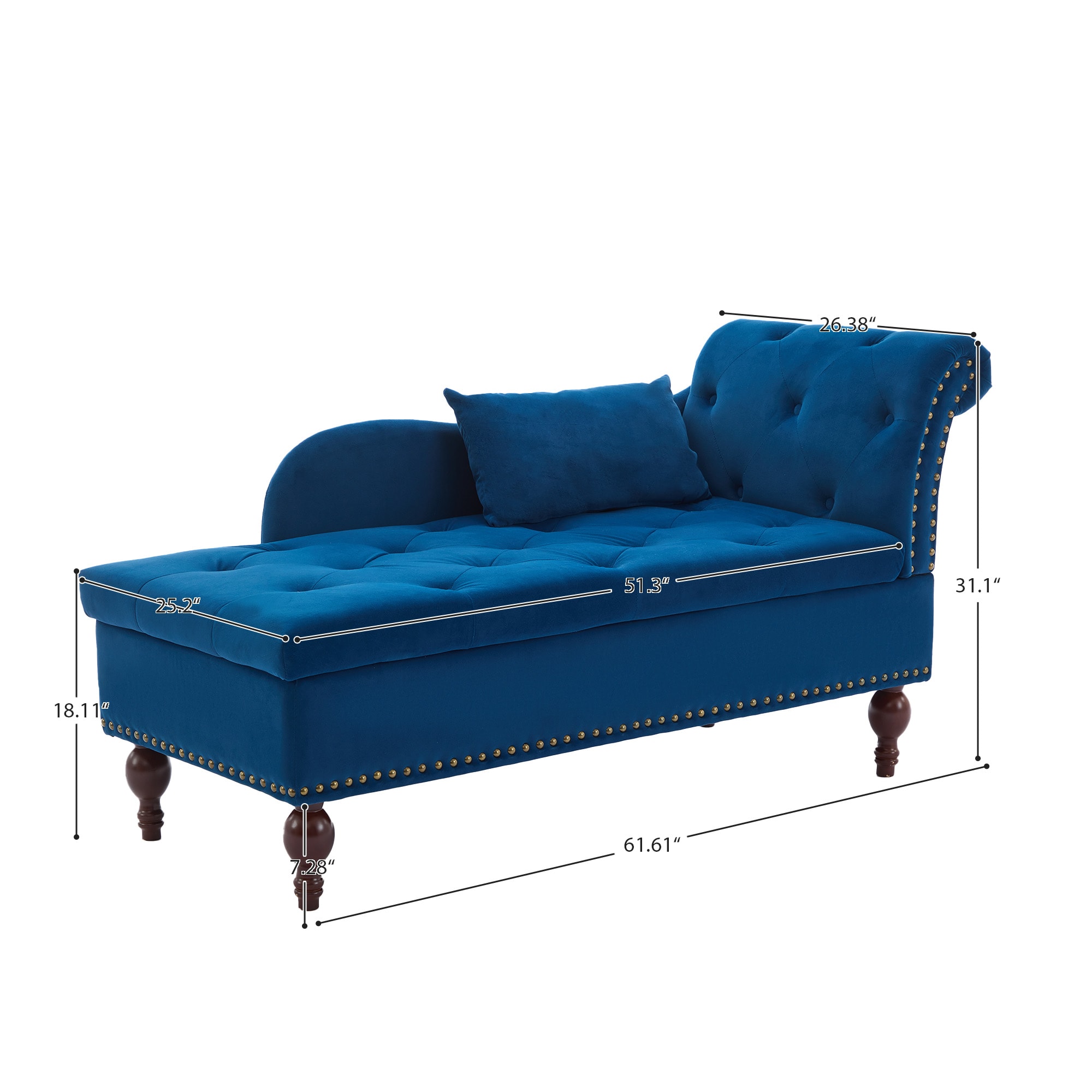 JEAREY JE-27-BL-2 Chaises-Settees - View #12