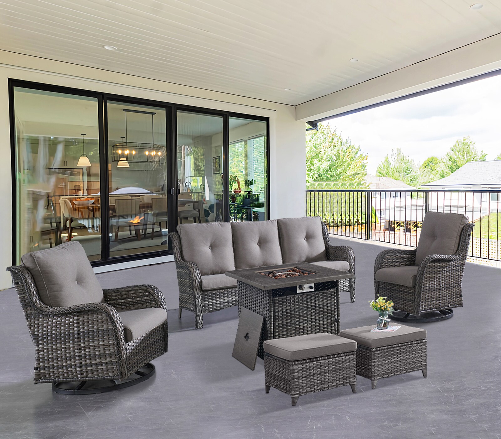 Rilyson FS015016024099-2 Patio-Conversation-Sets - View #3