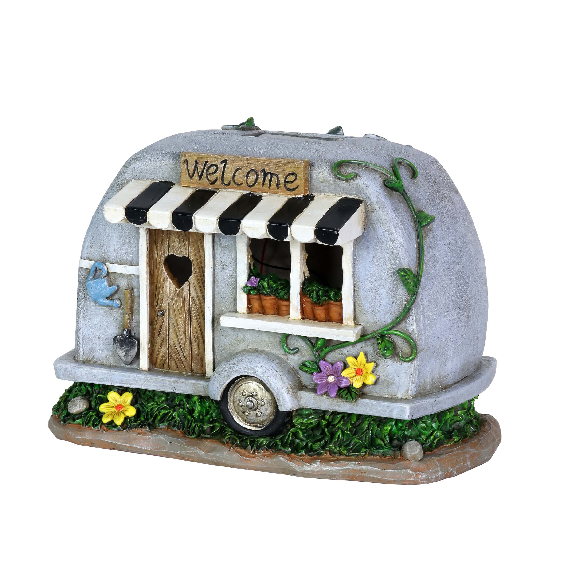 Exhart 73234-RS 5.51-Inches H x 4.92-Inches W Multiple colors/finishes Garden Statue