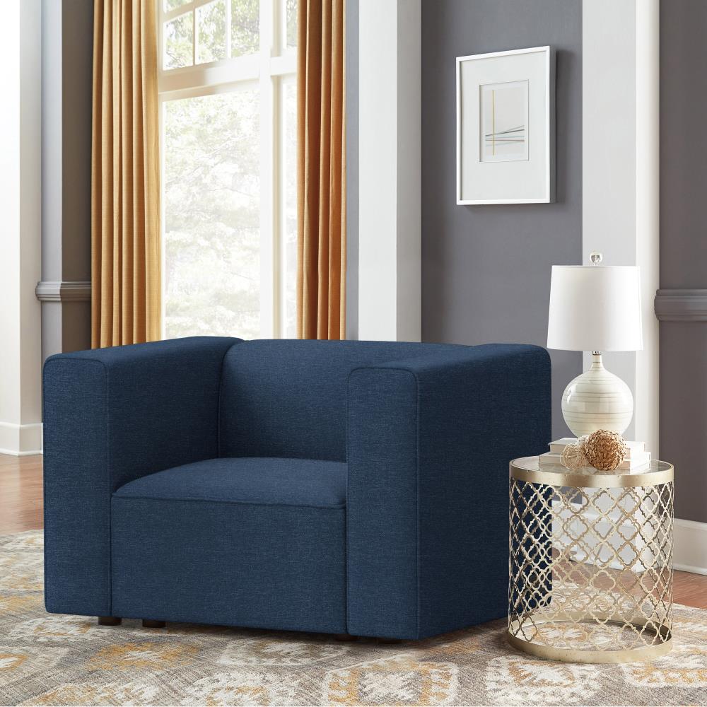 Coddle COND1CHID Node Modern Indigo Club Chair